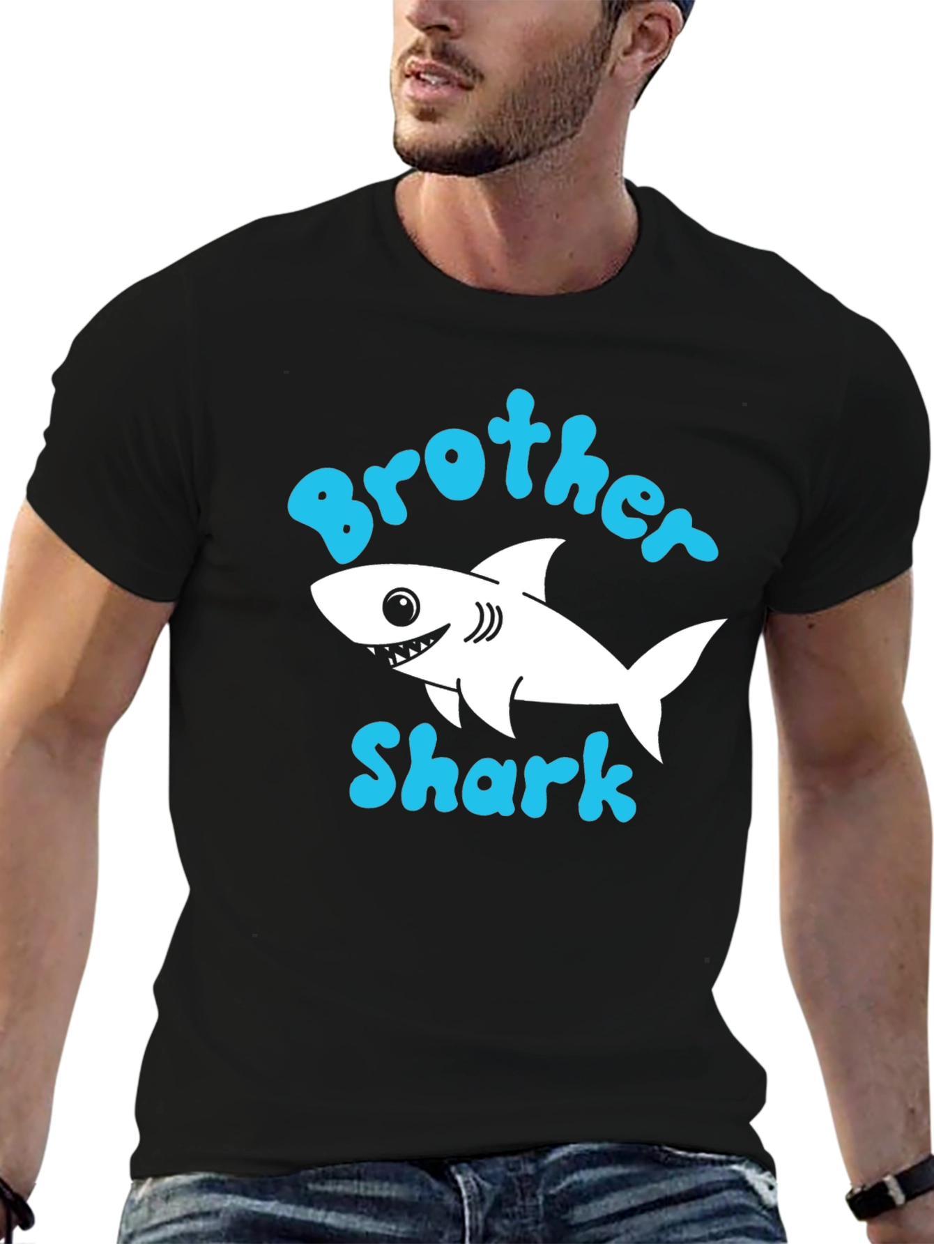 Brother Shark T-Shirt - Family Matching Tee