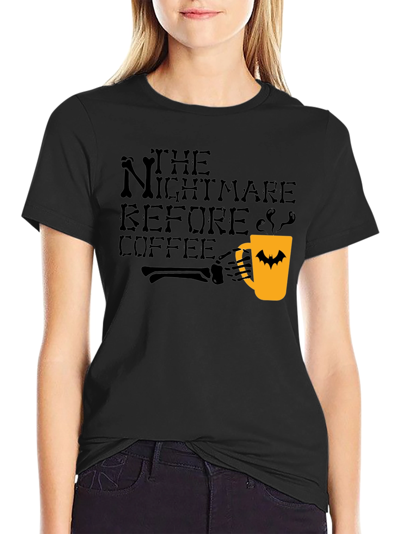 Nightmare Before Coffee Halloween T-Shirt