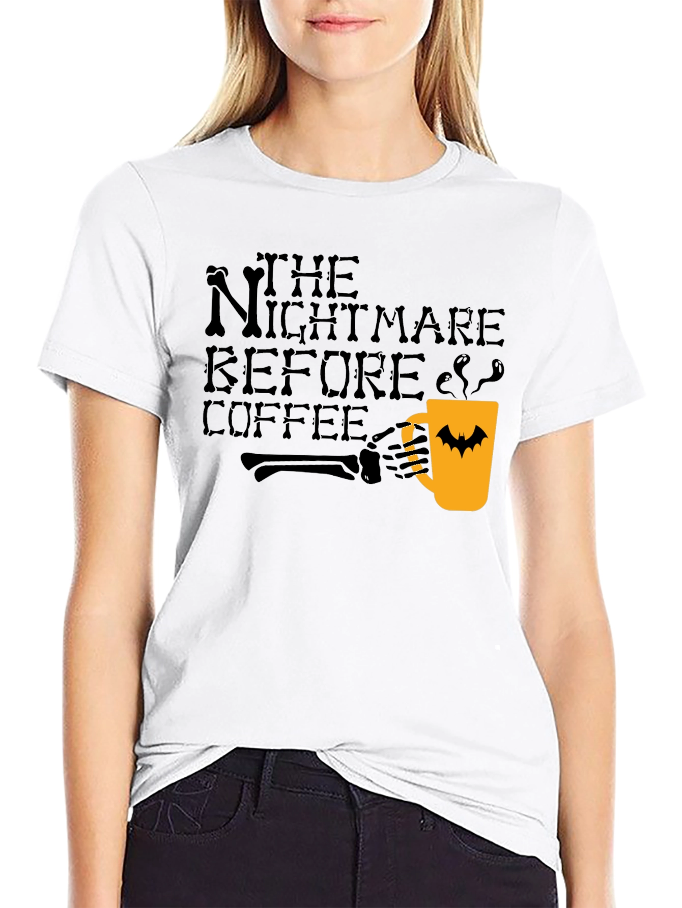 Nightmare Before Coffee Halloween T-Shirt