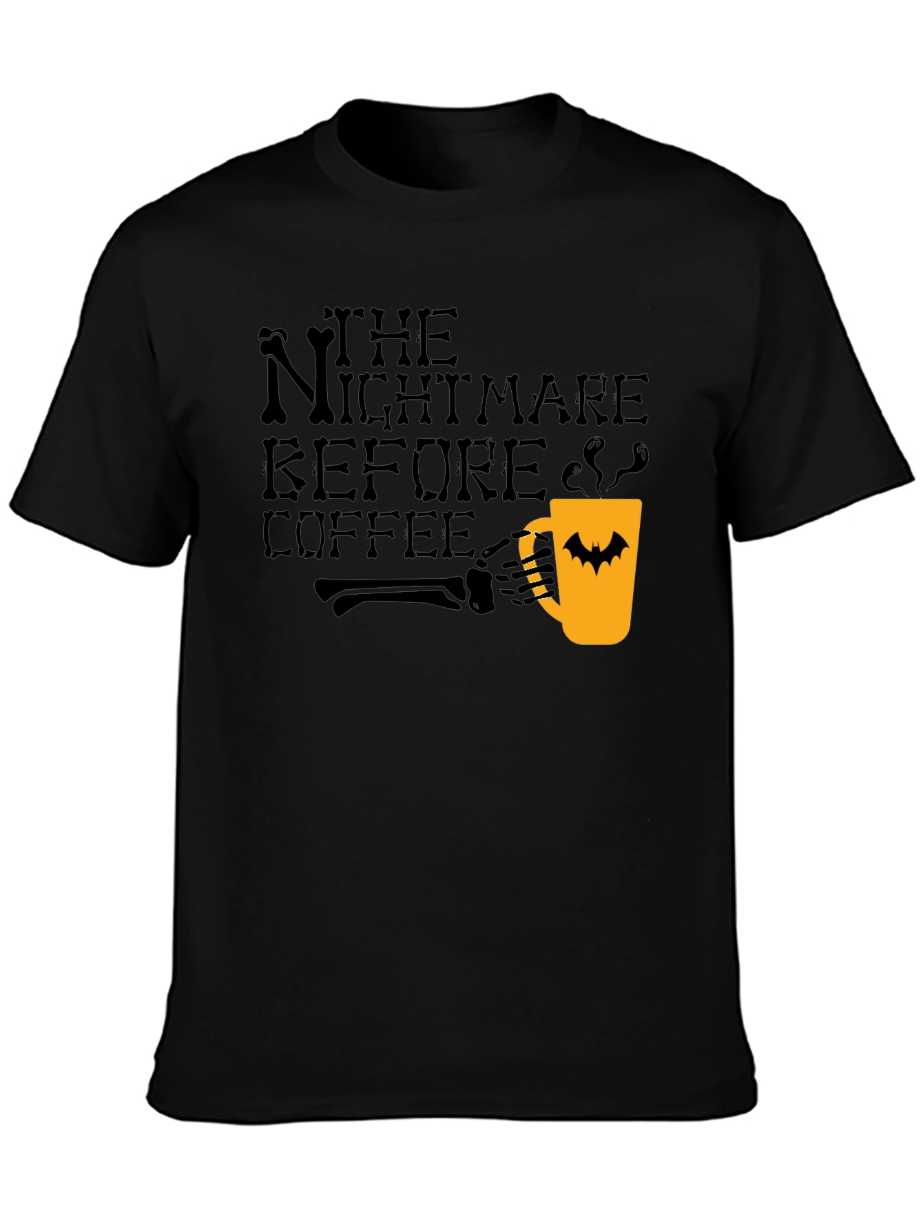 Nightmare Before Coffee Halloween T-Shirt