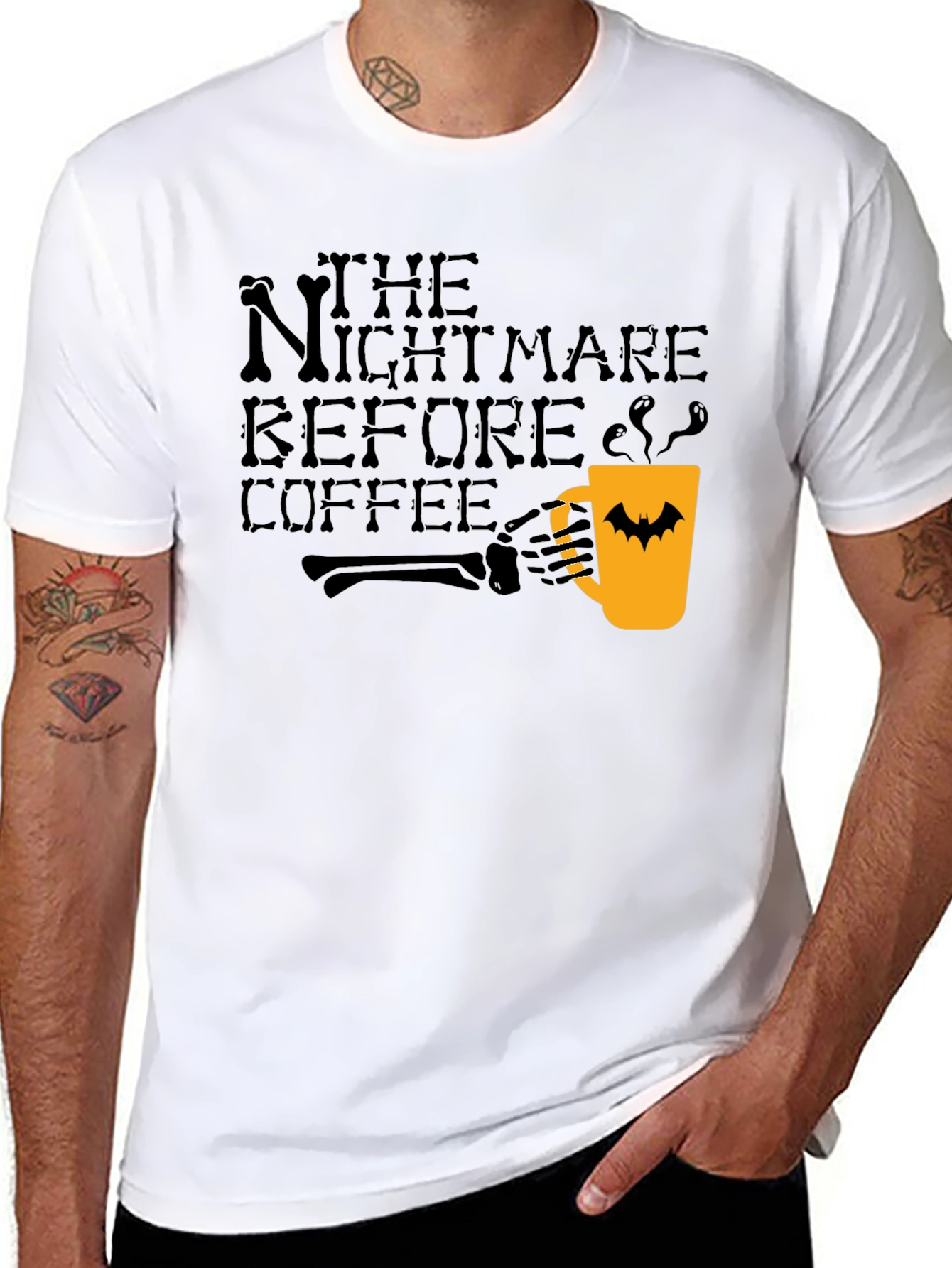 Nightmare Before Coffee Halloween T-Shirt