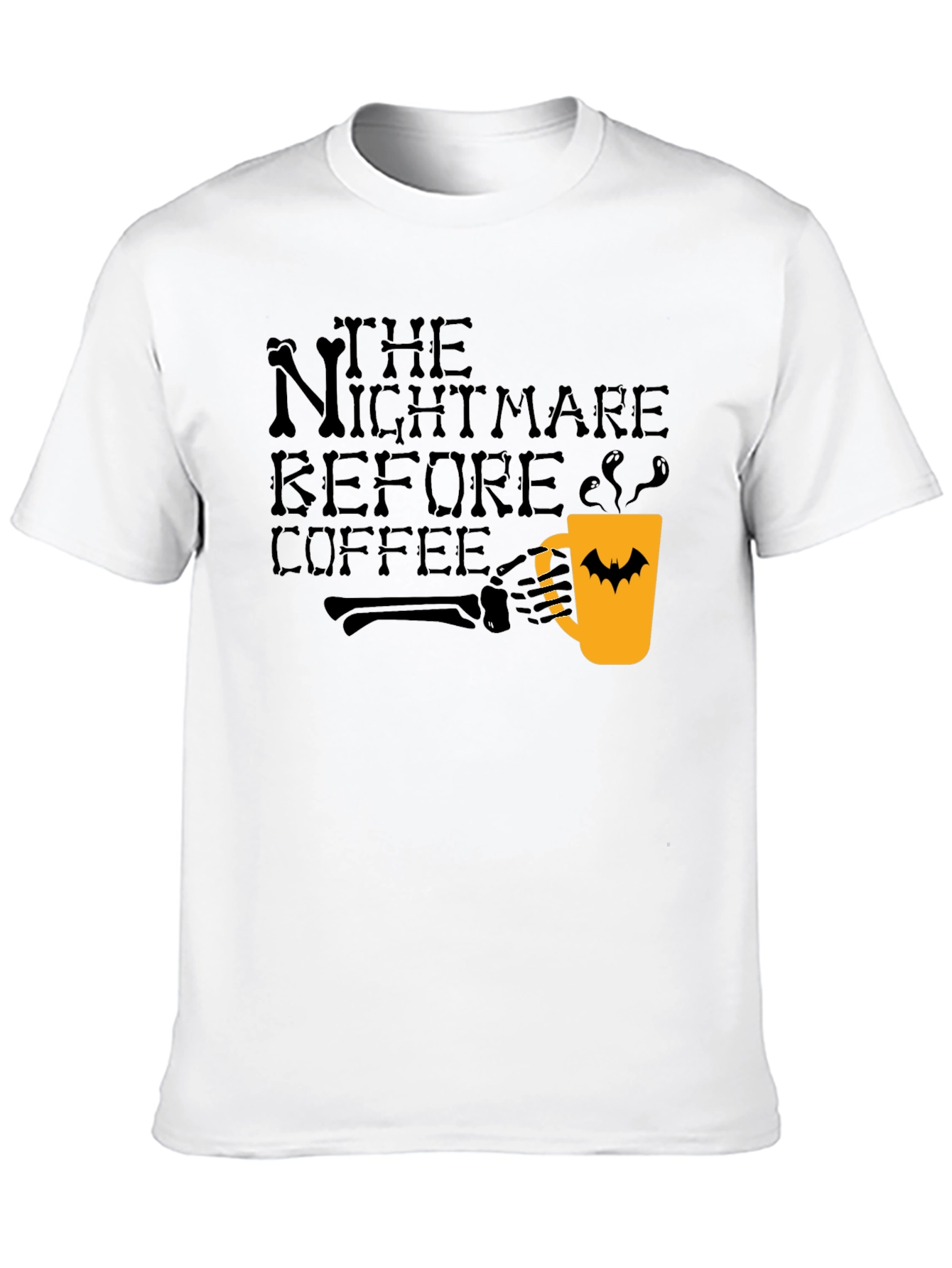 Nightmare Before Coffee Halloween T-Shirt