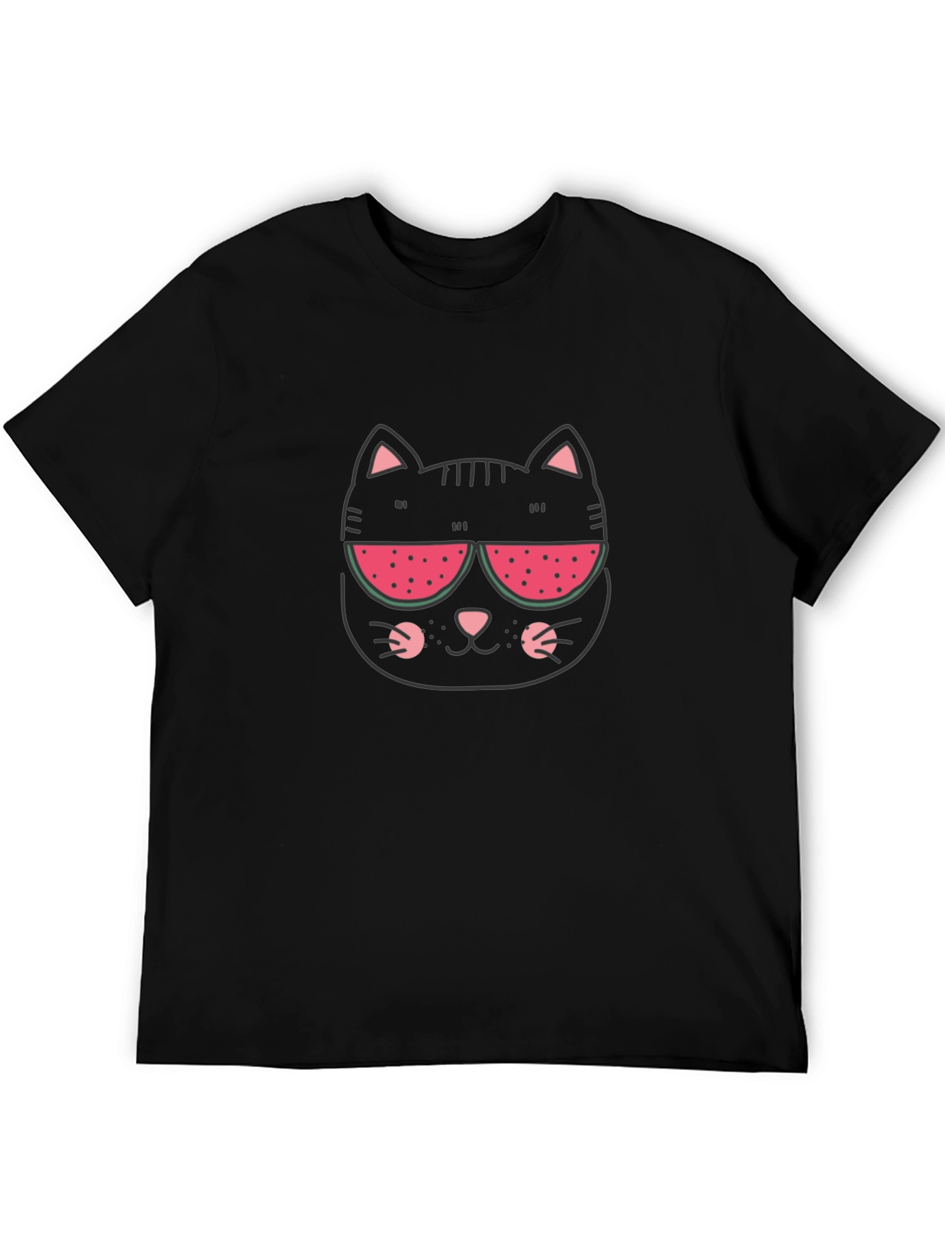 Cool Cat Watermelon Shades Graphic Tee