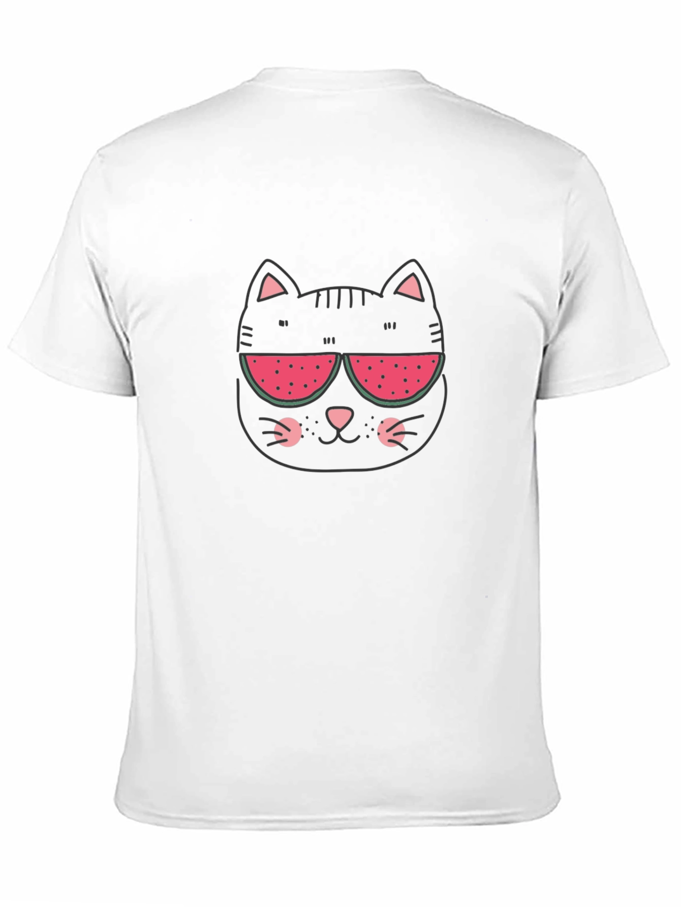 Cool Cat Watermelon Shades Graphic Tee