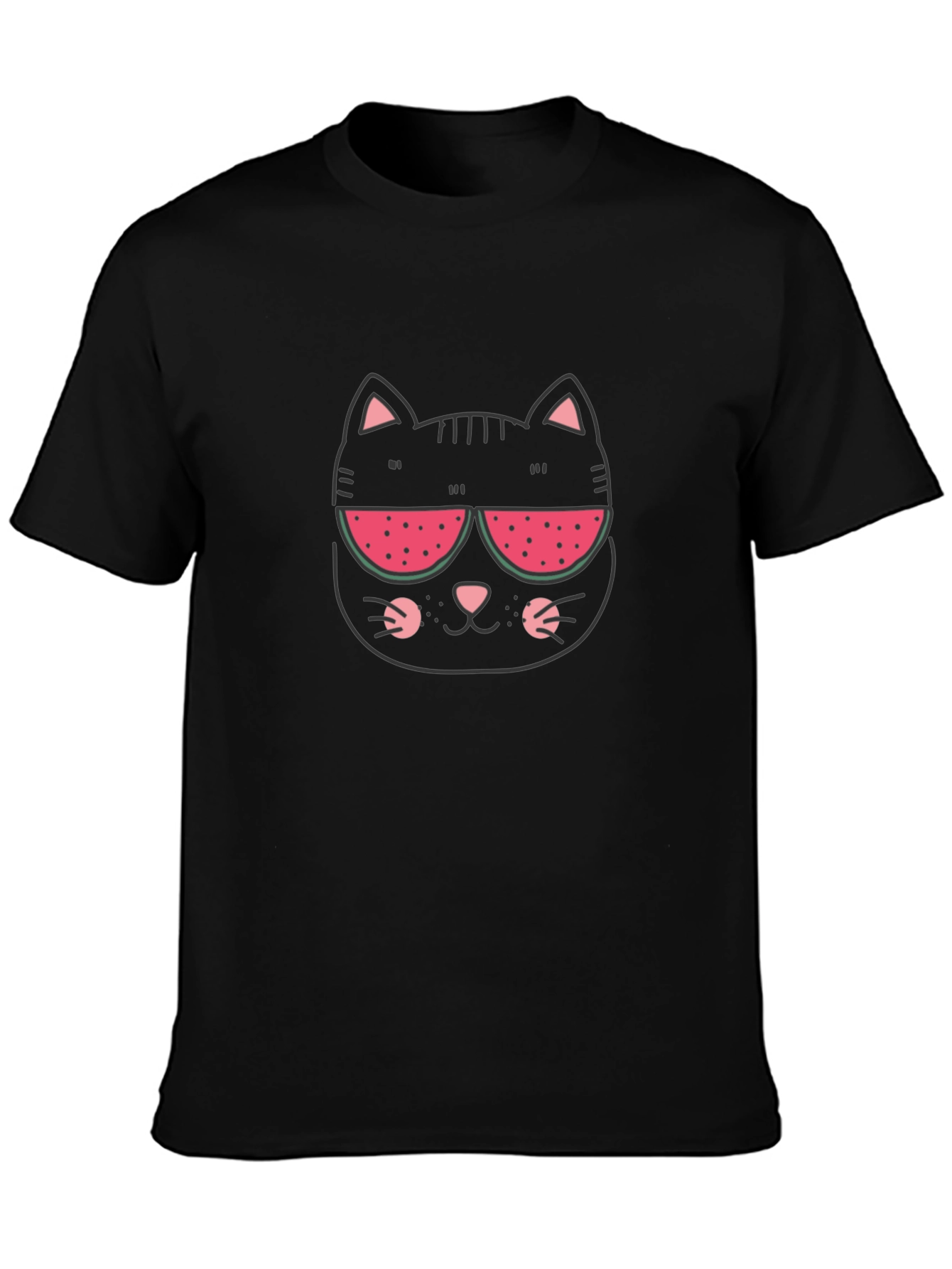 Cool Cat Watermelon Shades Graphic Tee