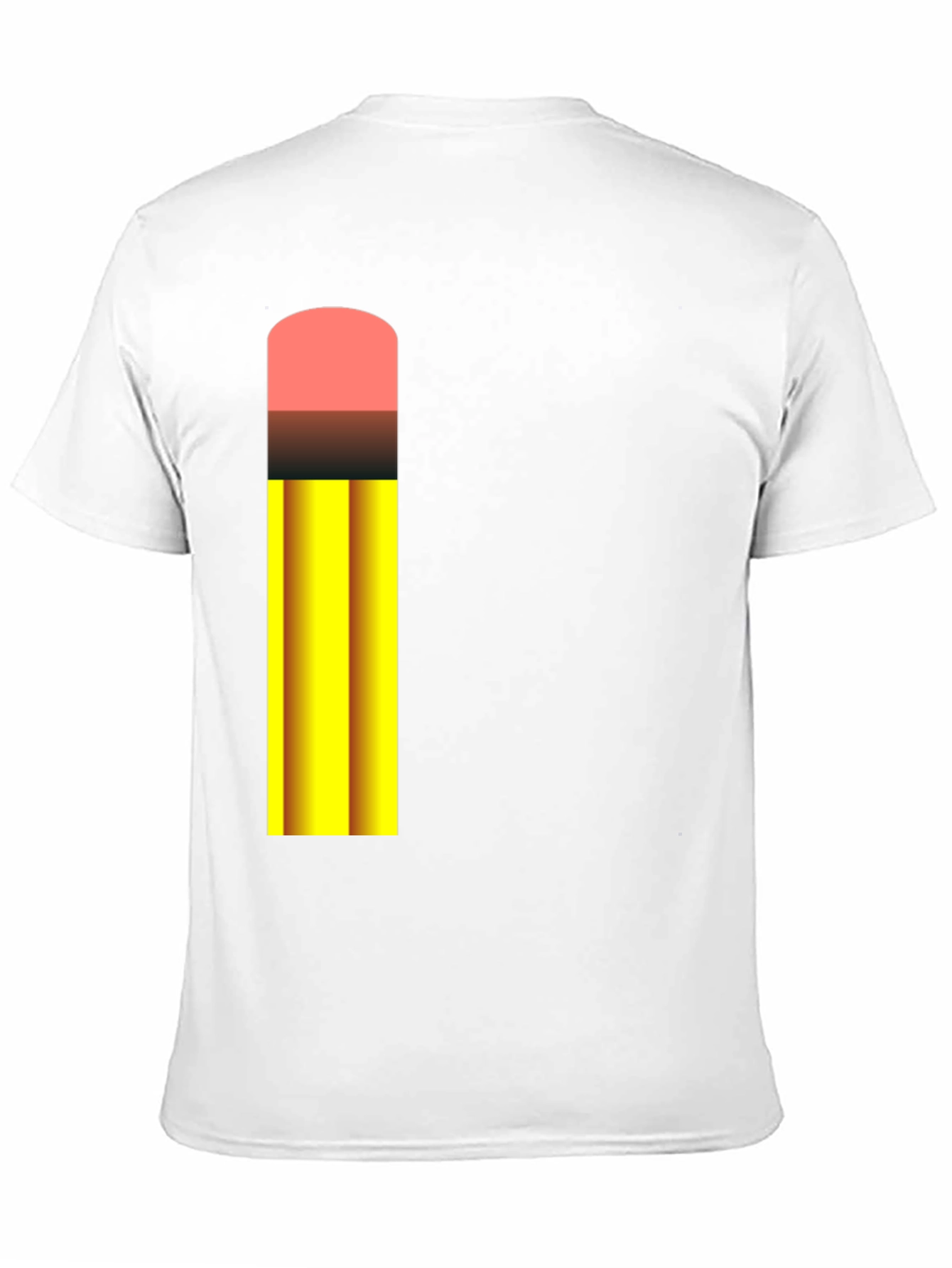 Pencil Graphic Black T-Shirt