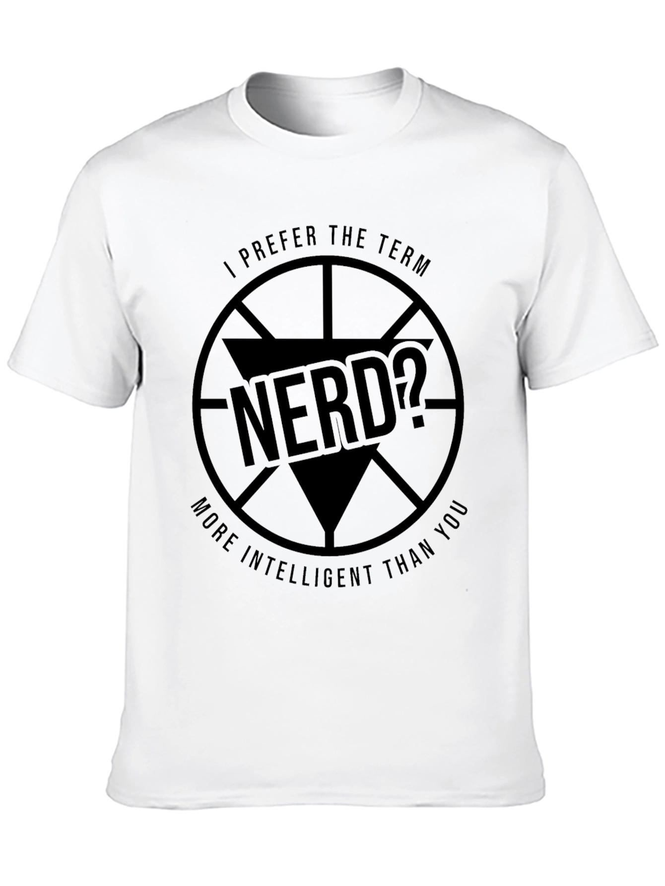 Nerd? T-Shirt - More Intelligent Than You!