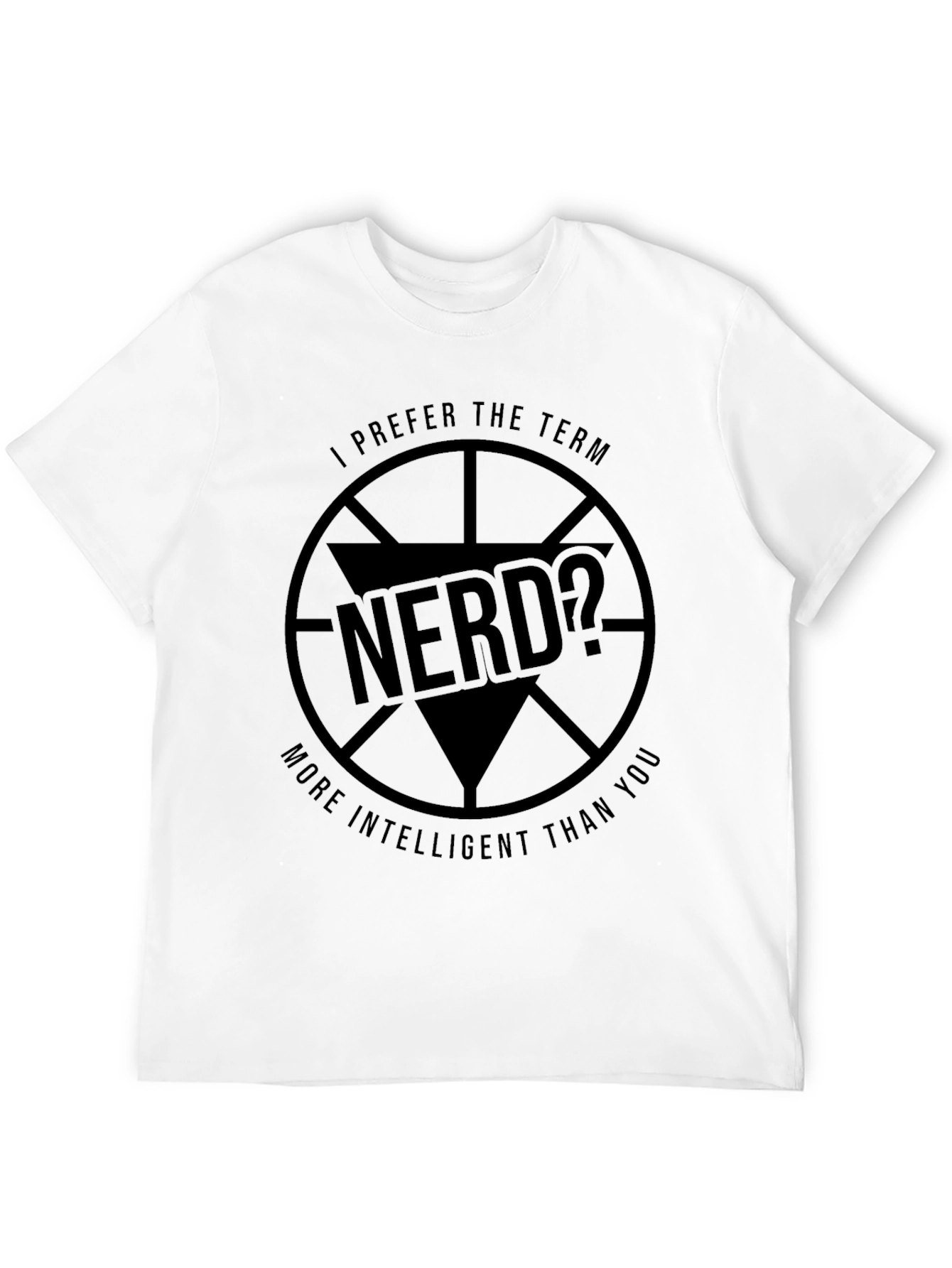 Nerd? T-Shirt - More Intelligent Than You!