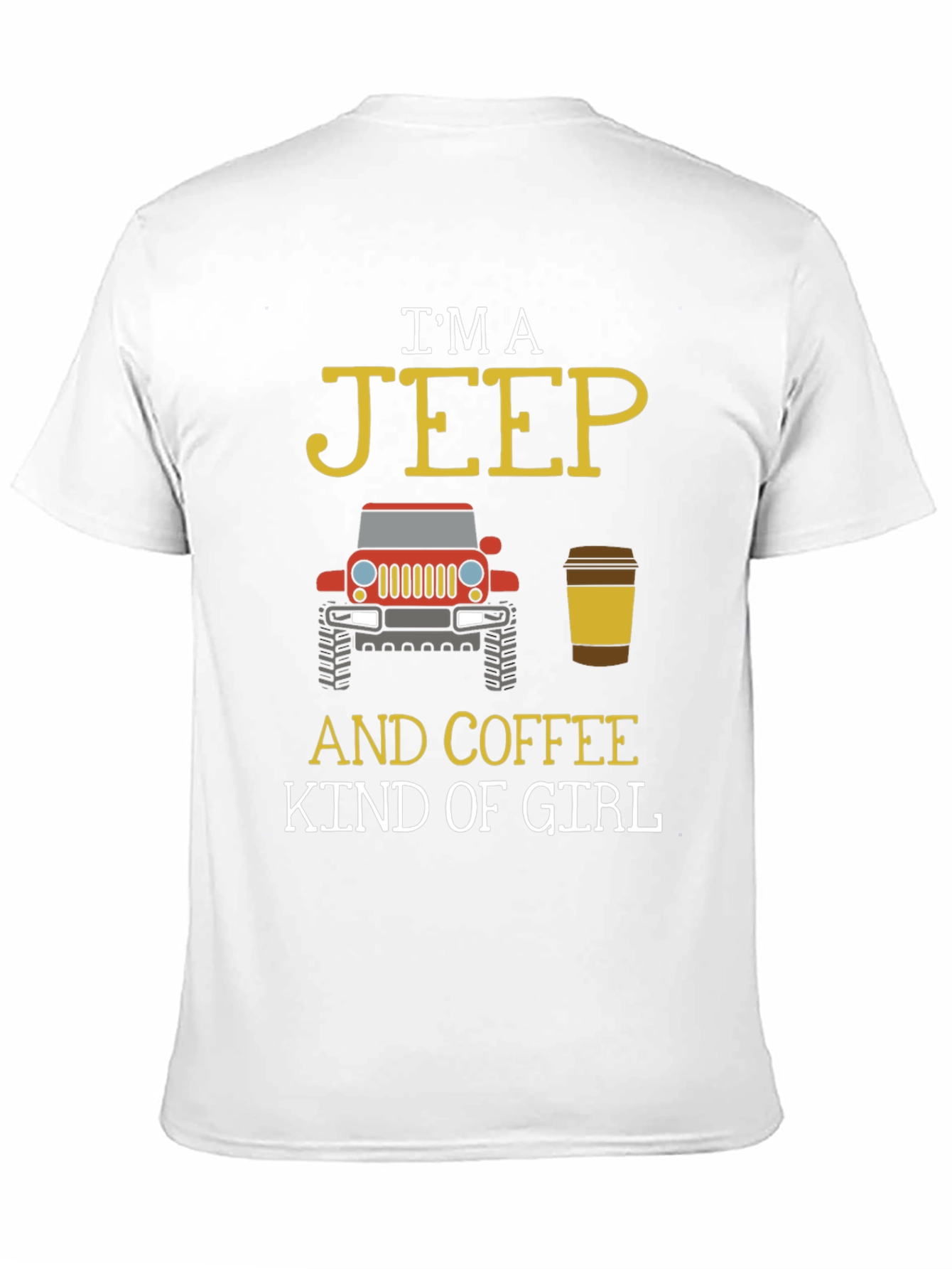 Jeep and Coffee Kind of Girl T-Shirt