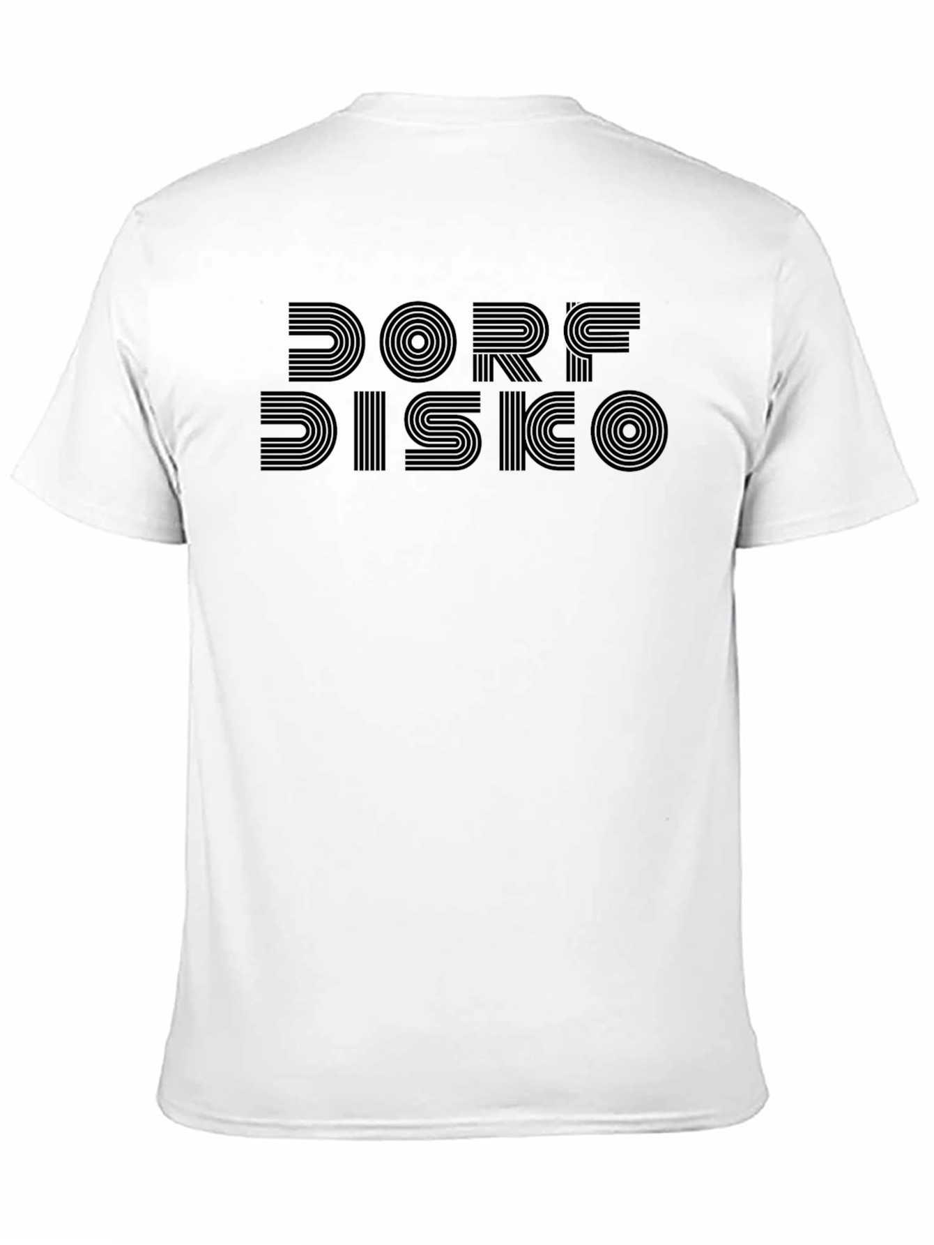 Dorf Disco Black Graphic Tee