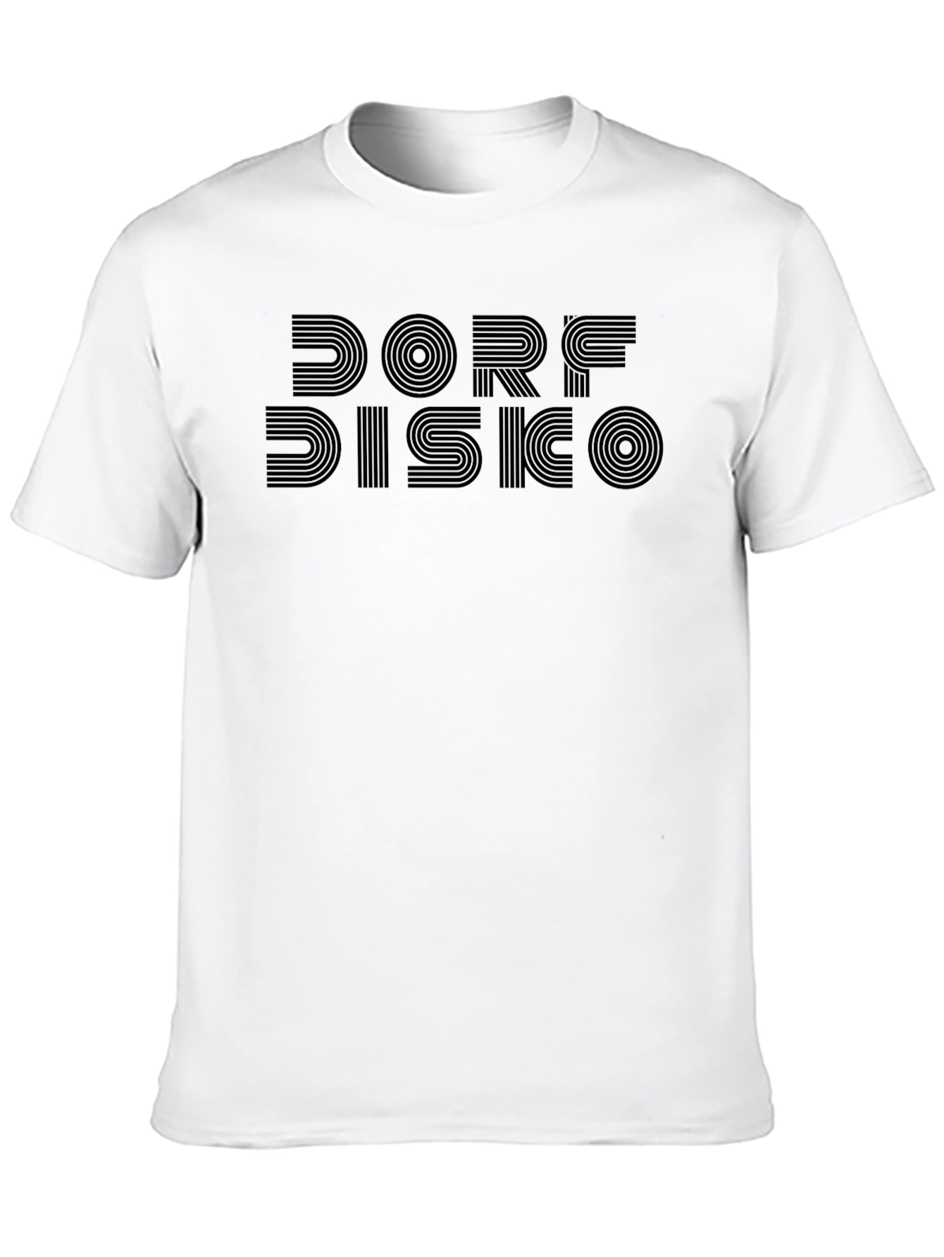 Dorf Disco Black Graphic Tee