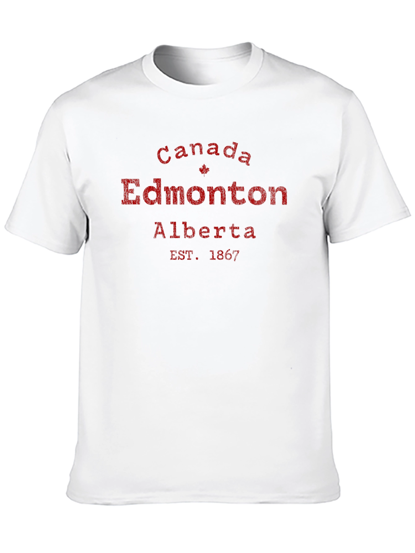 Edmonton Alberta Canada T-Shirt - EST. 1867