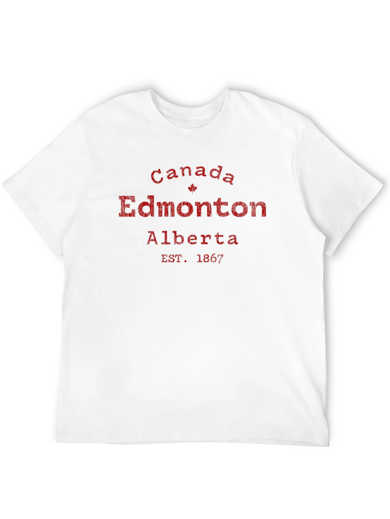 Edmonton Alberta Canada T-Shirt - EST. 1867