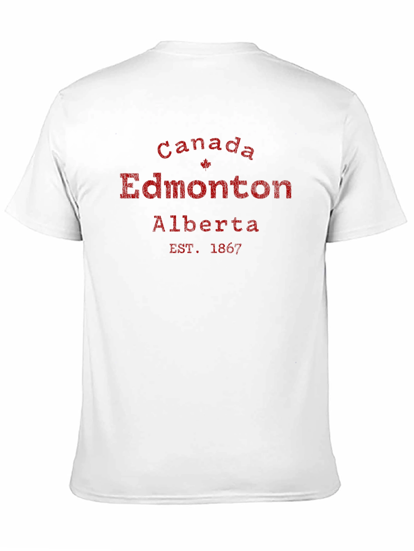 Edmonton Alberta Canada T-Shirt - EST. 1867