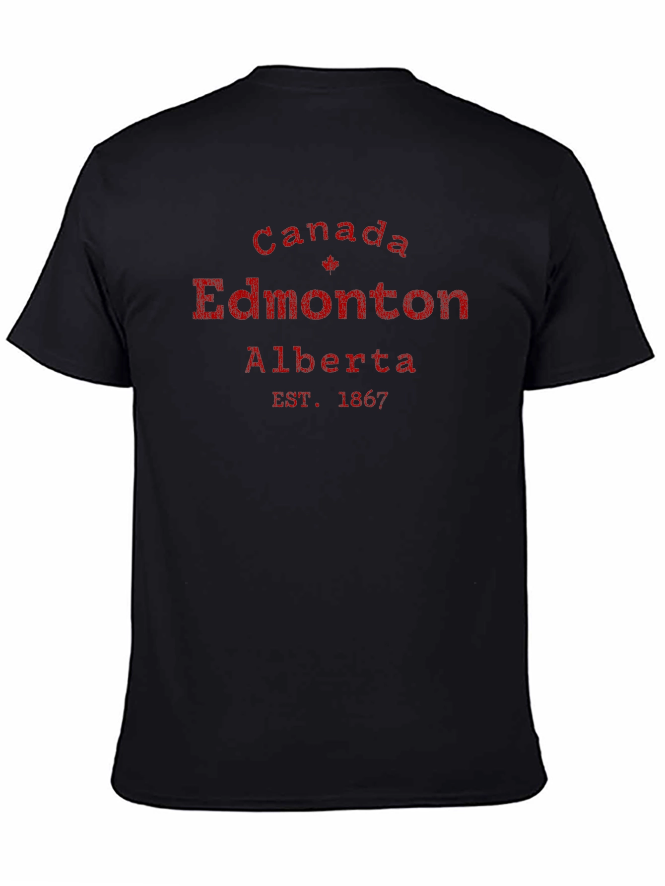 Edmonton Alberta Canada T-Shirt - EST. 1867