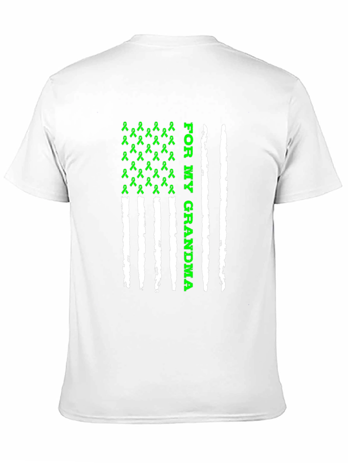 For My Grandma Awareness Ribbon Graphic Tee