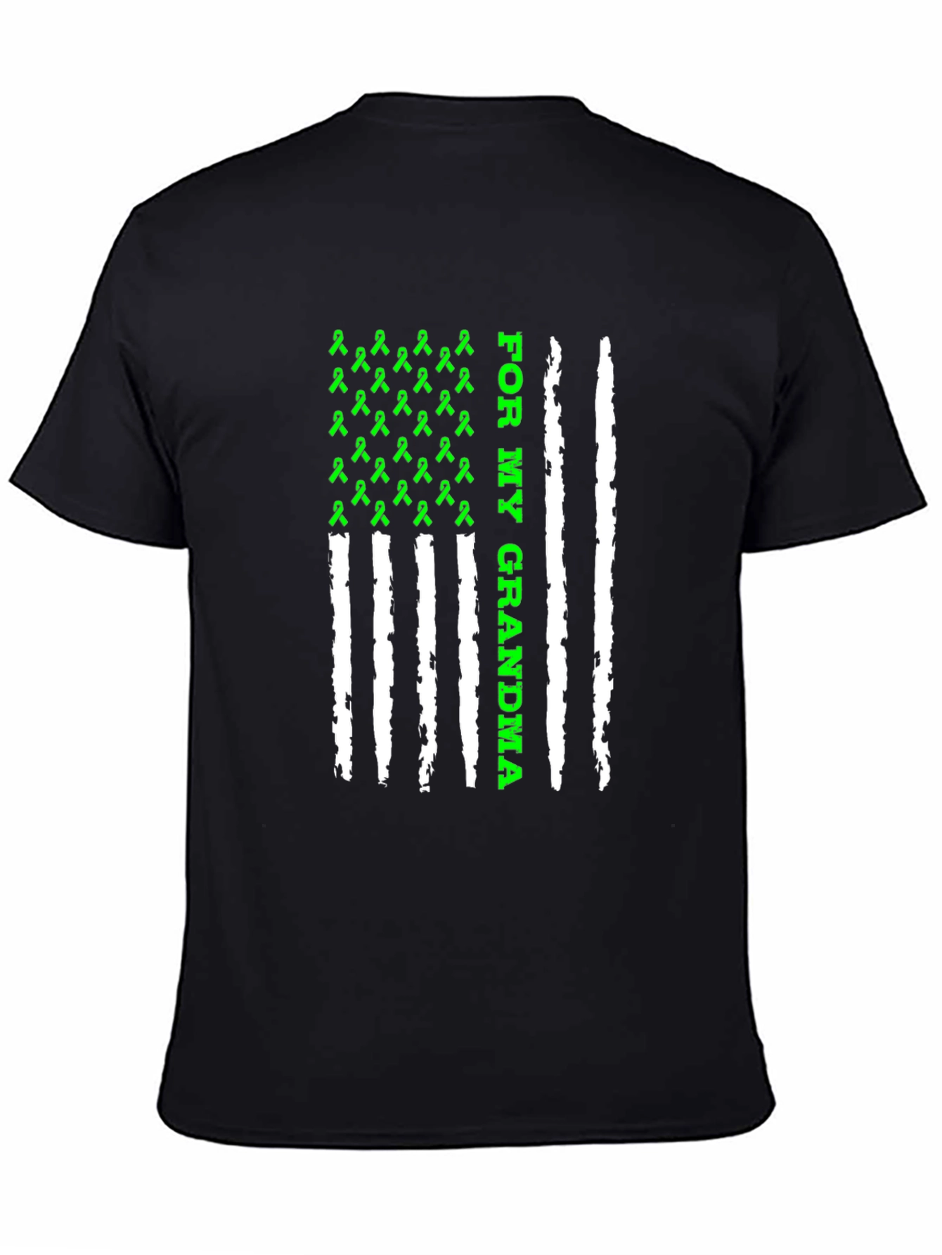 For My Grandma Awareness Ribbon Graphic Tee