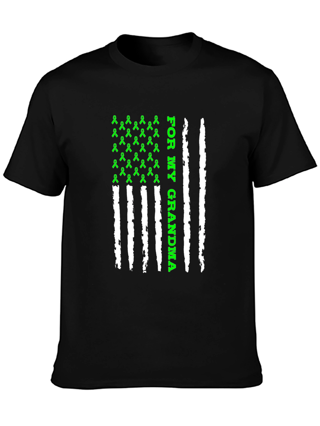 For My Grandma Awareness Ribbon Graphic Tee