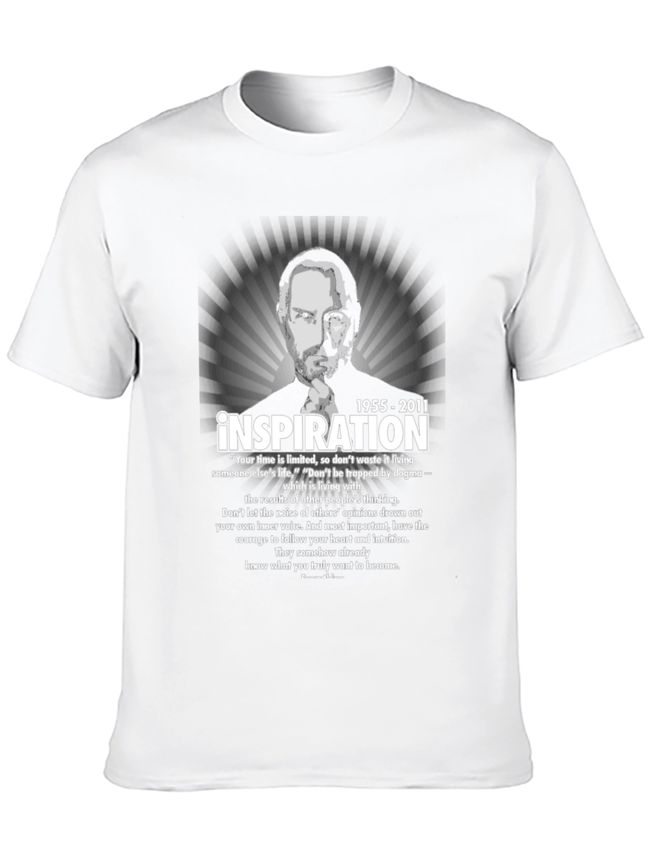 Steve Jobs T-Shirt: Inspiration Quote