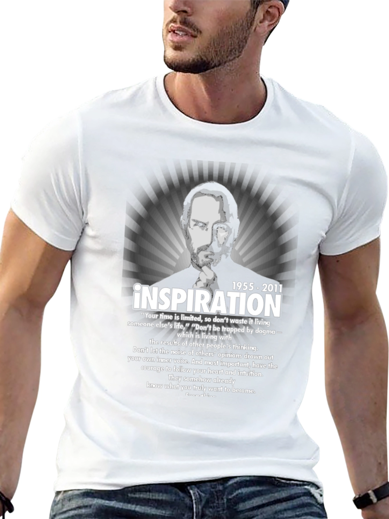Steve Jobs T-Shirt: Inspiration Quote