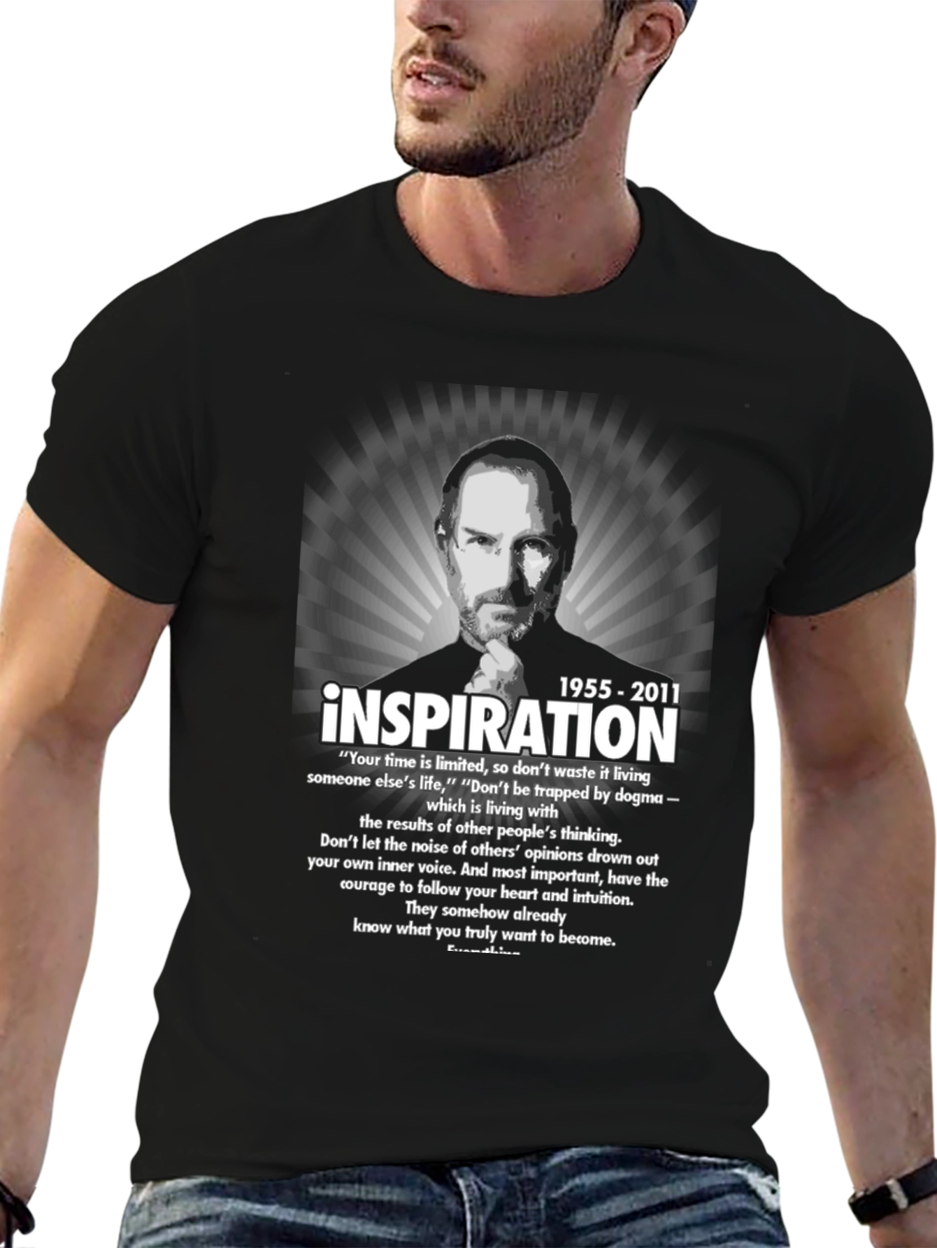 Steve Jobs T-Shirt: Inspiration Quote