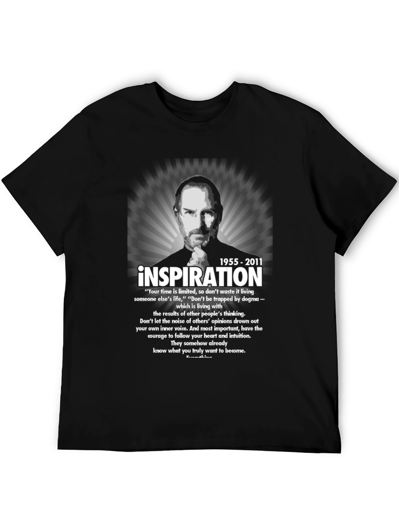 Steve Jobs T-Shirt: Inspiration Quote