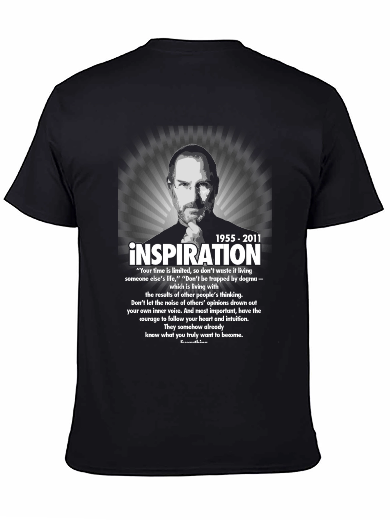 Steve Jobs T-Shirt: Inspiration Quote