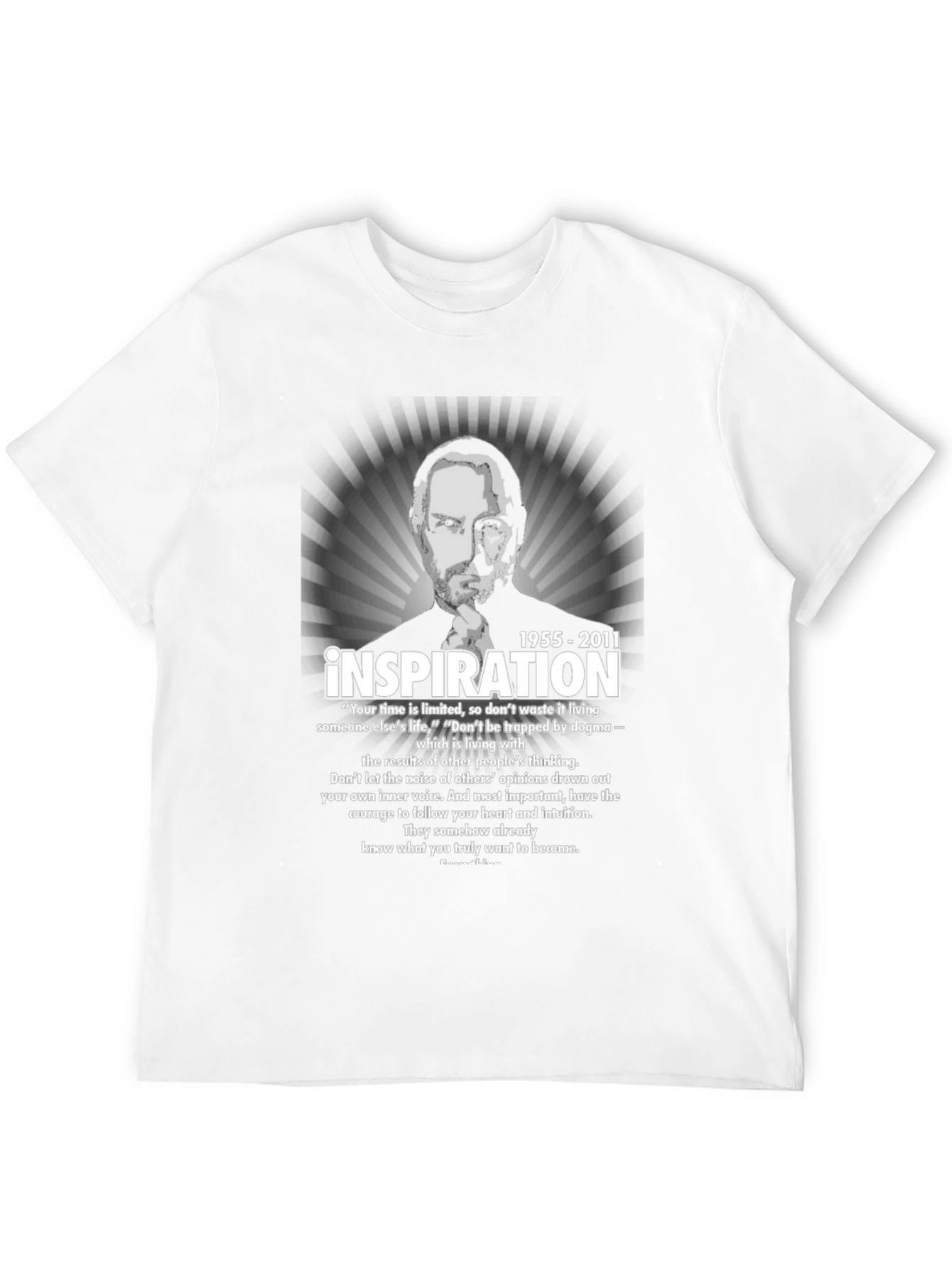 Steve Jobs T-Shirt: Inspiration Quote