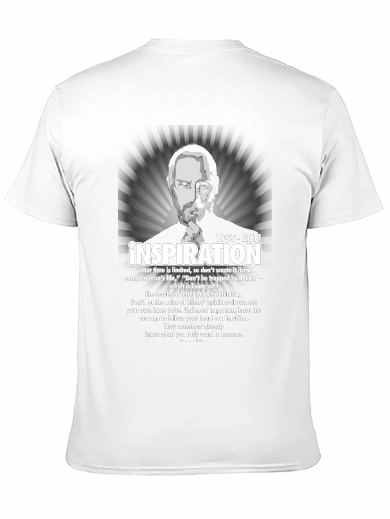 Steve Jobs T-Shirt: Inspiration Quote