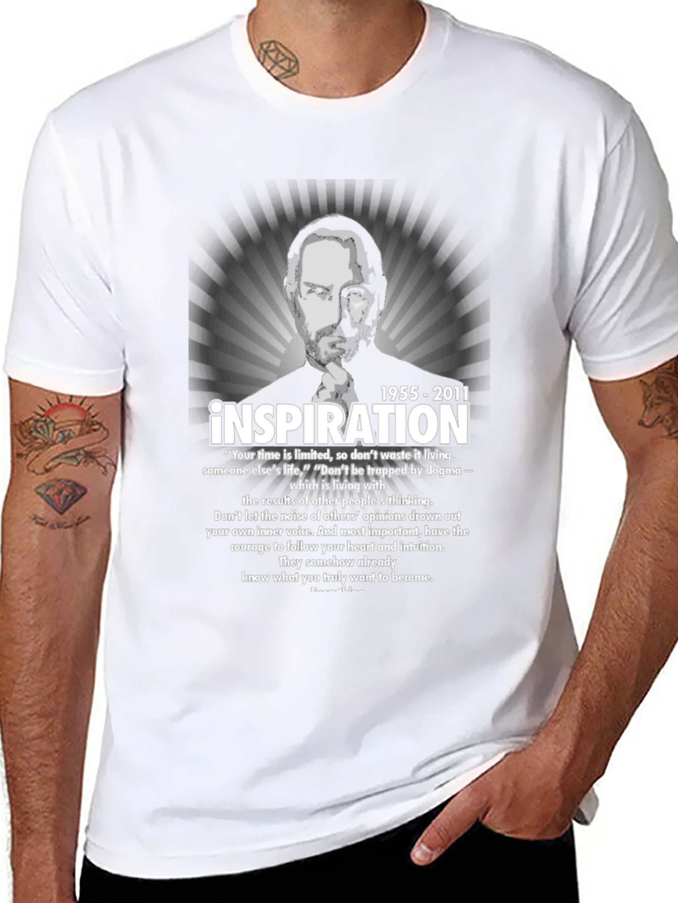 Steve Jobs T-Shirt: Inspiration Quote