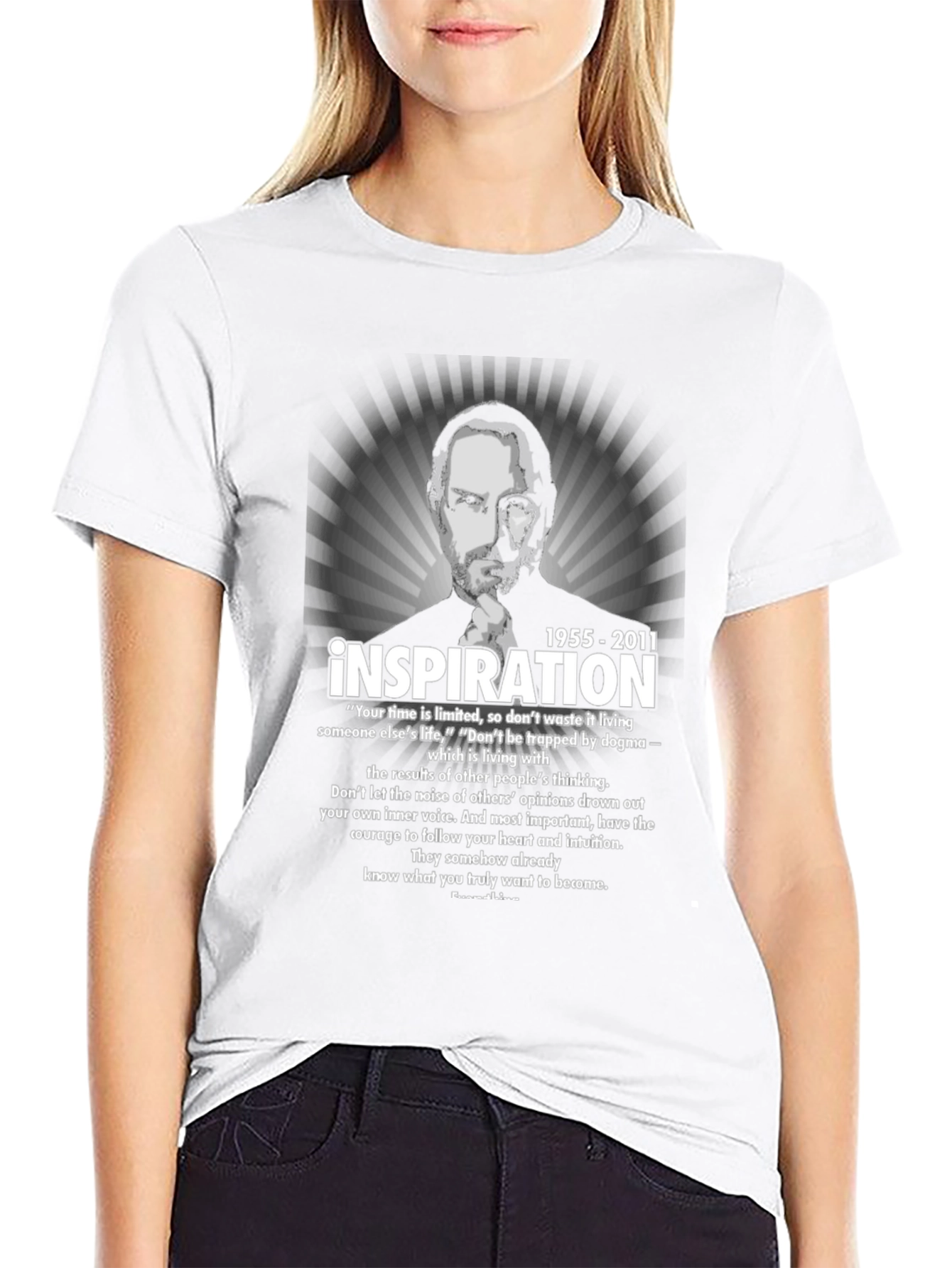 Steve Jobs T-Shirt: Inspiration Quote