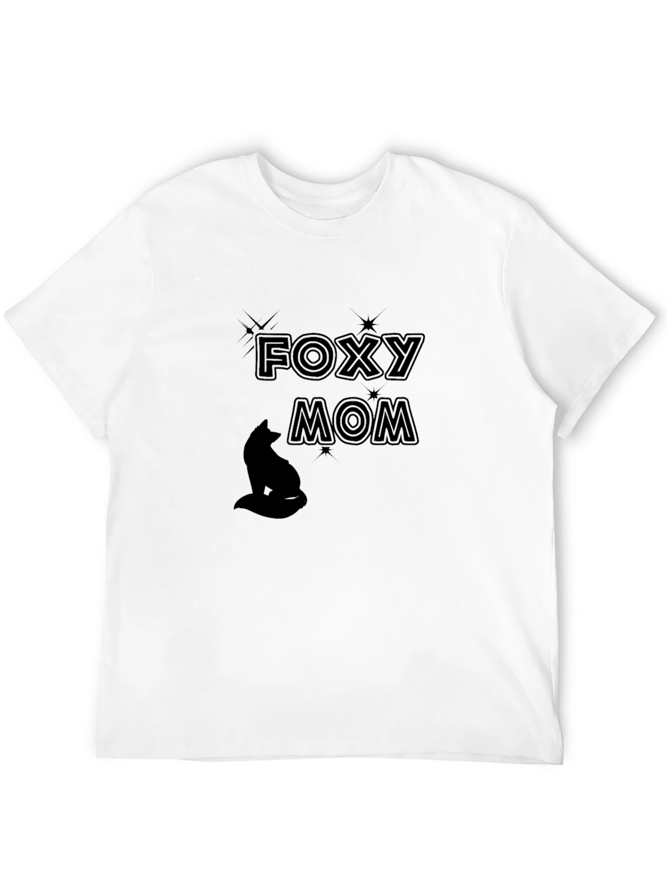Foxy Mom T-Shirt - Stylish Graphic Tee