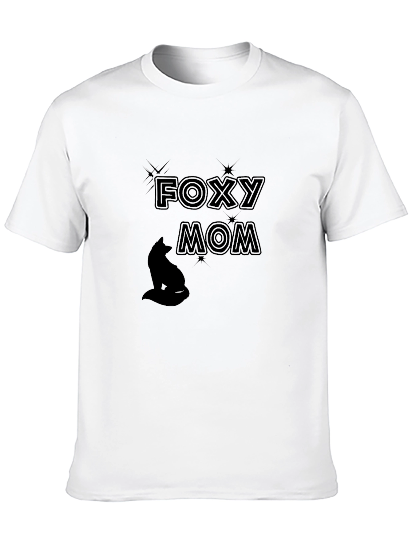 Foxy Mom T-Shirt - Stylish Graphic Tee