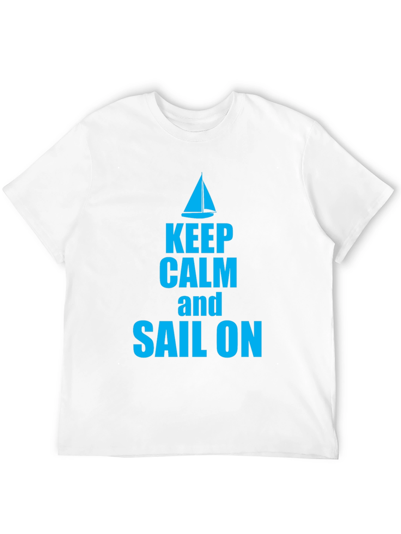 Keep Calm and Sail On Graphic T-Shirt