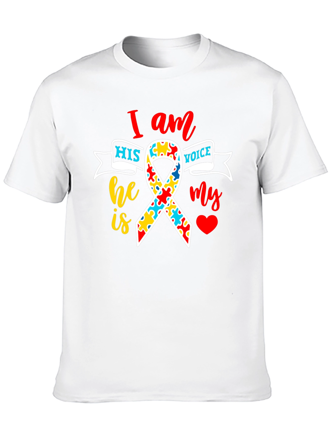 I am His Voice Autism Awareness T-Shirt