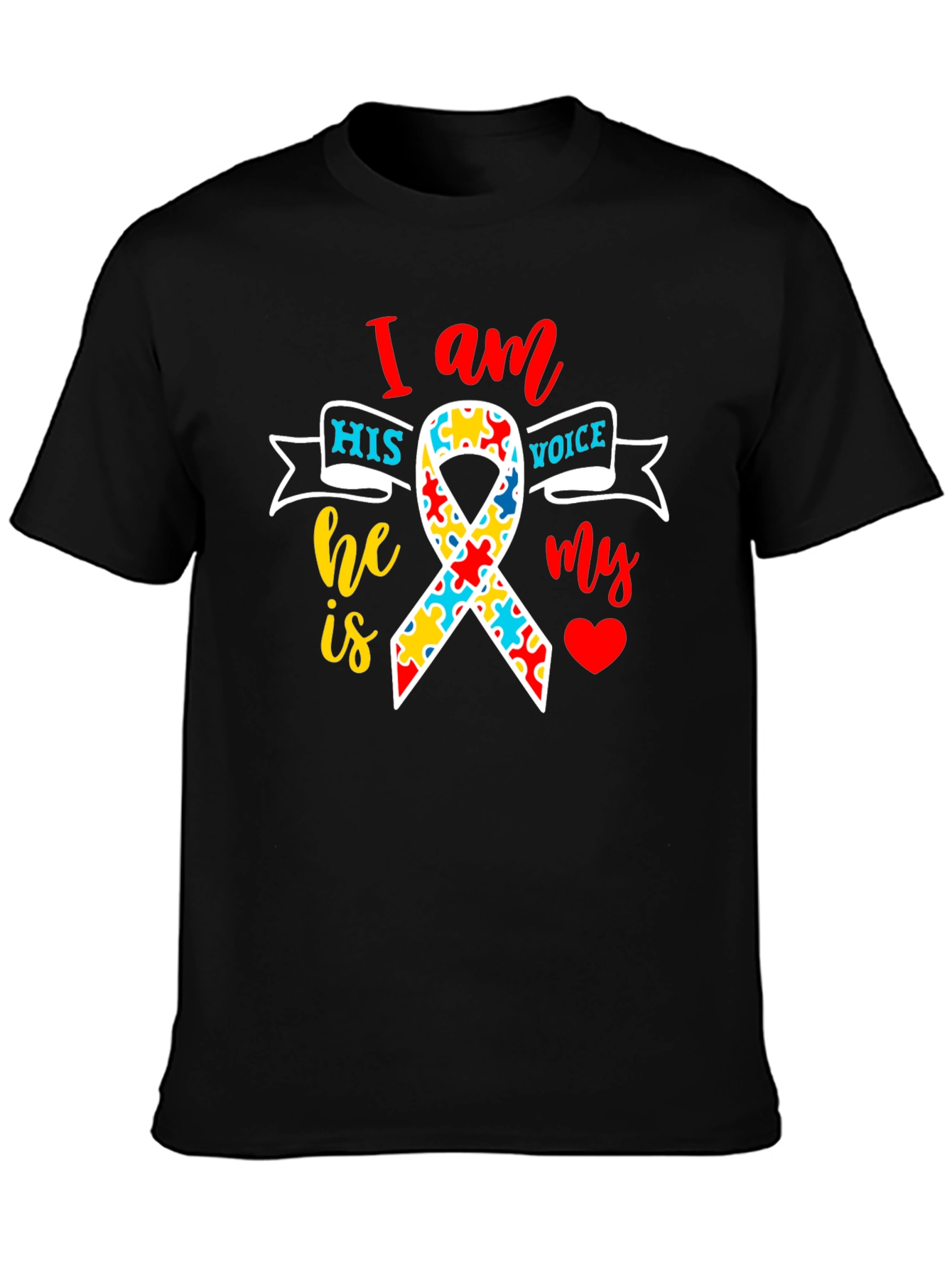 I am His Voice Autism Awareness T-Shirt