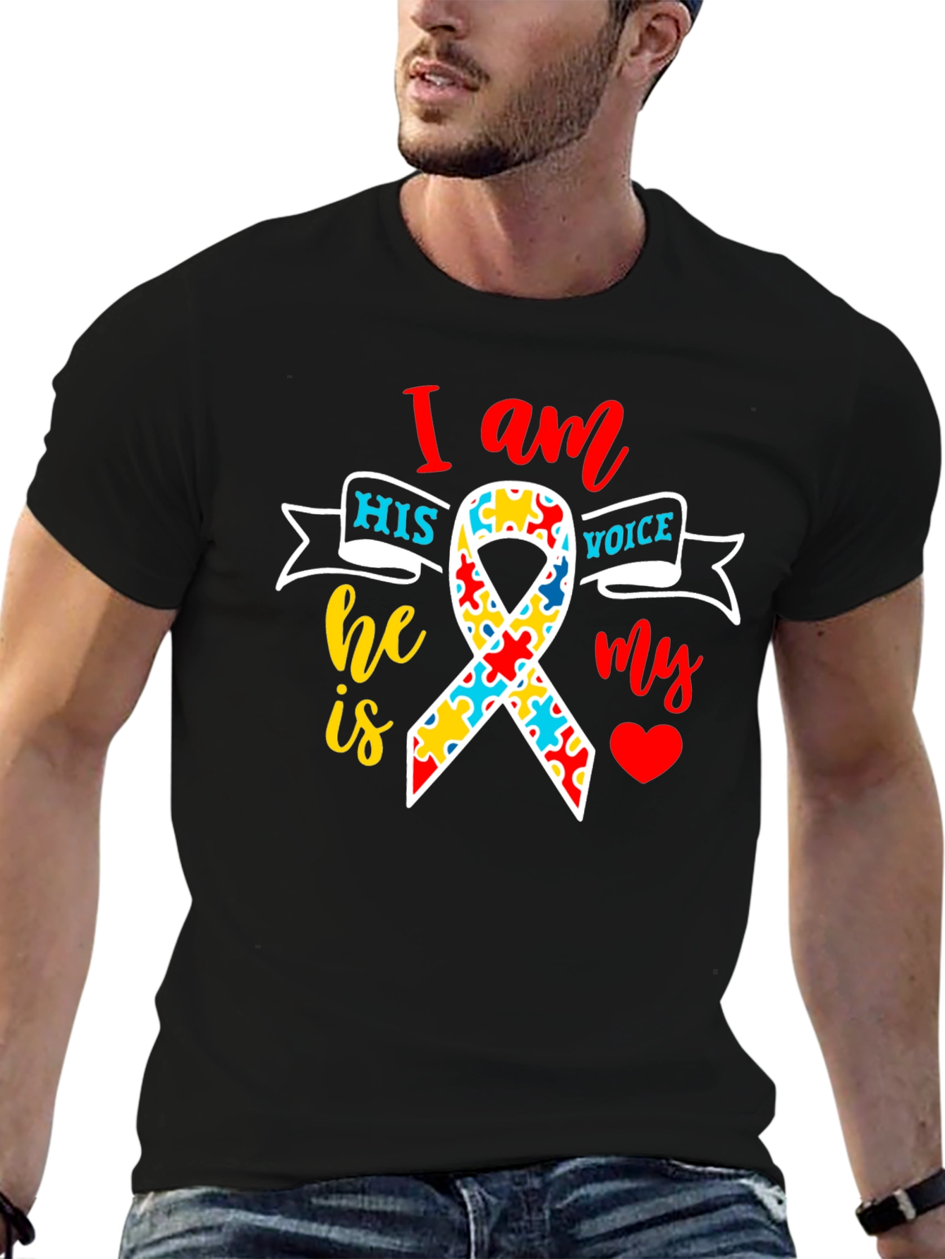 I am His Voice Autism Awareness T-Shirt