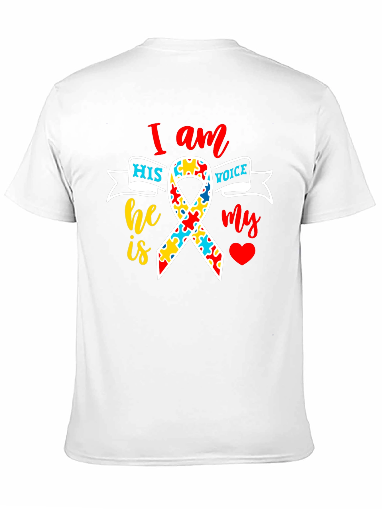 I am His Voice Autism Awareness T-Shirt