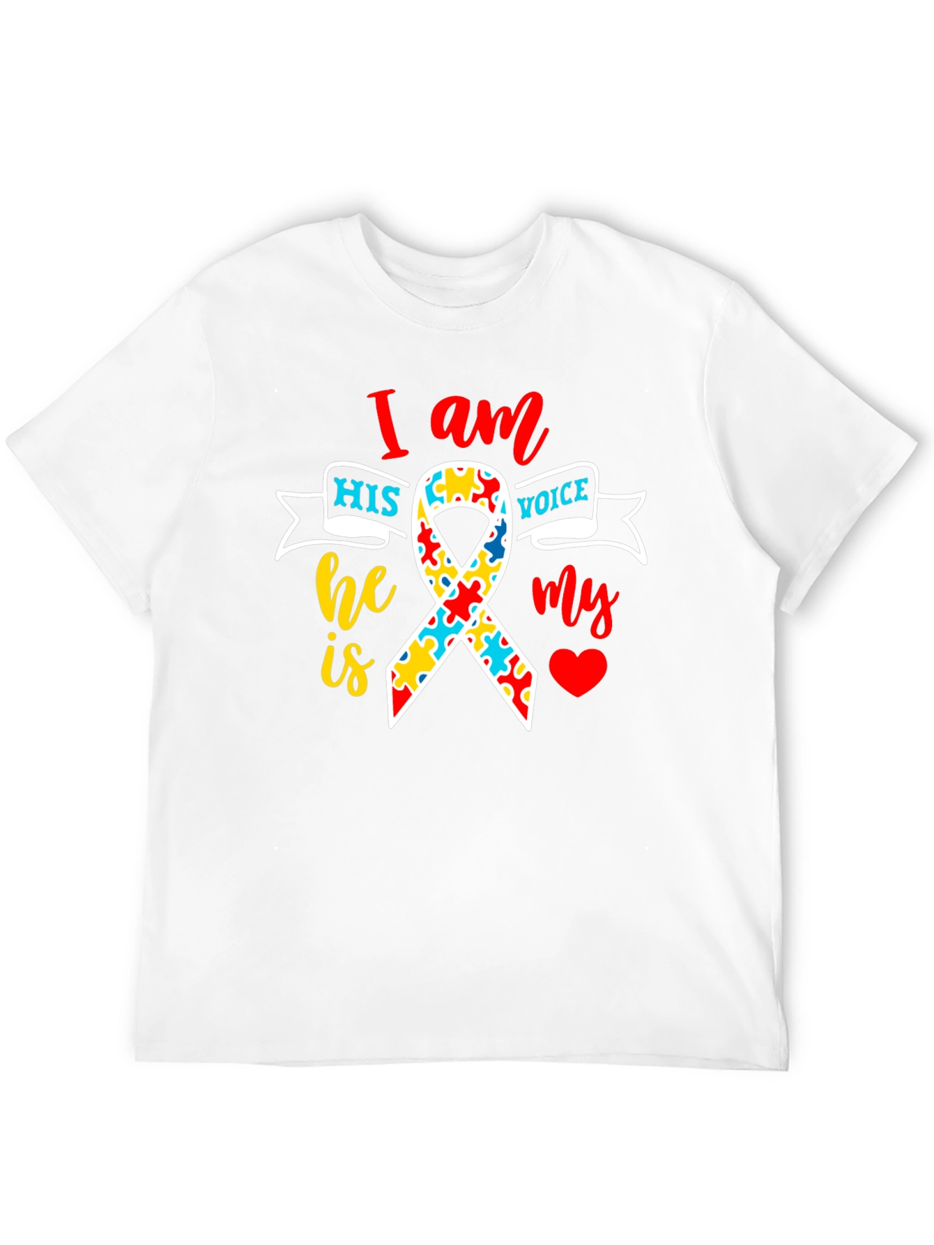 I am His Voice Autism Awareness T-Shirt
