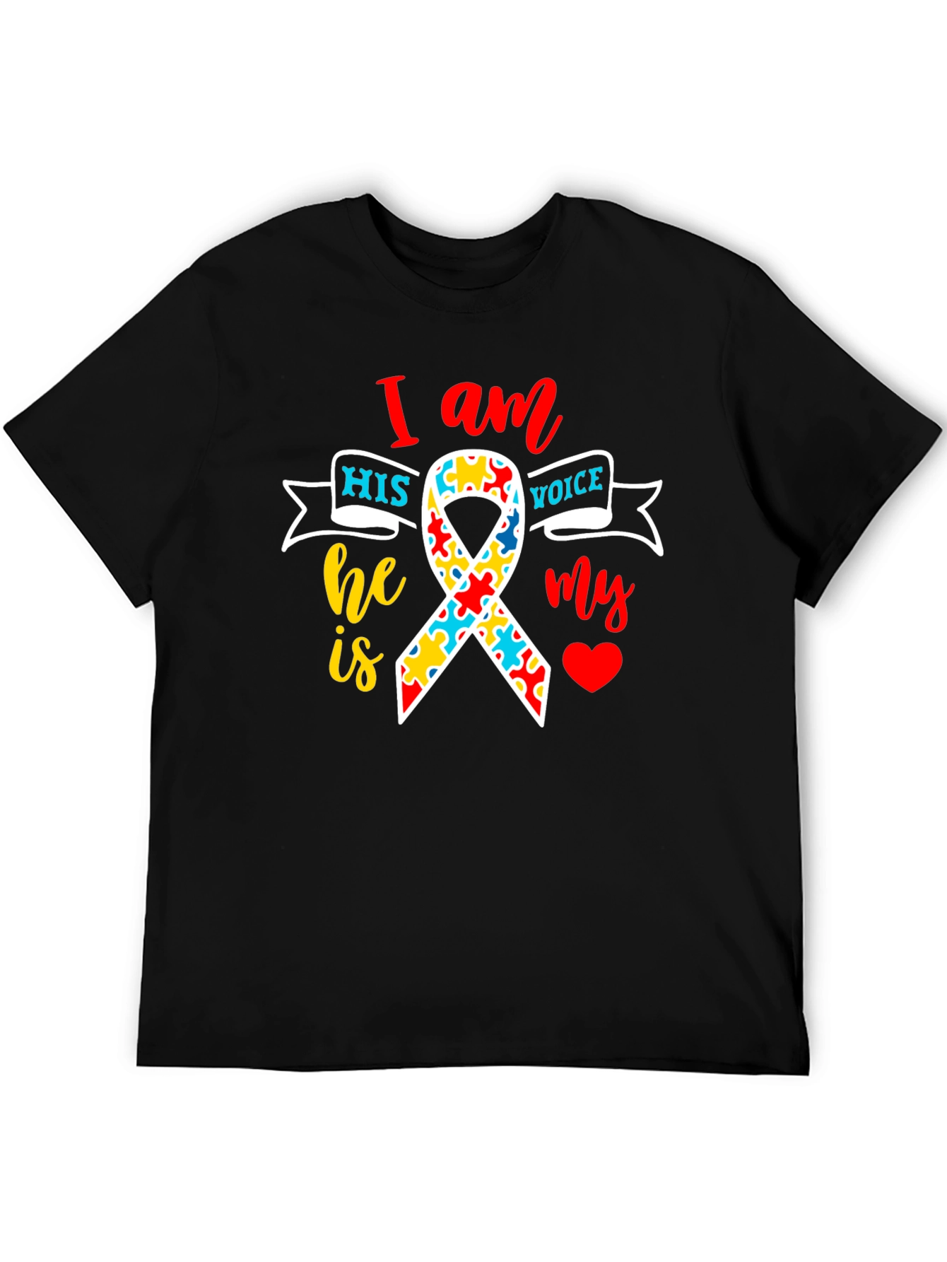 I am His Voice Autism Awareness T-Shirt
