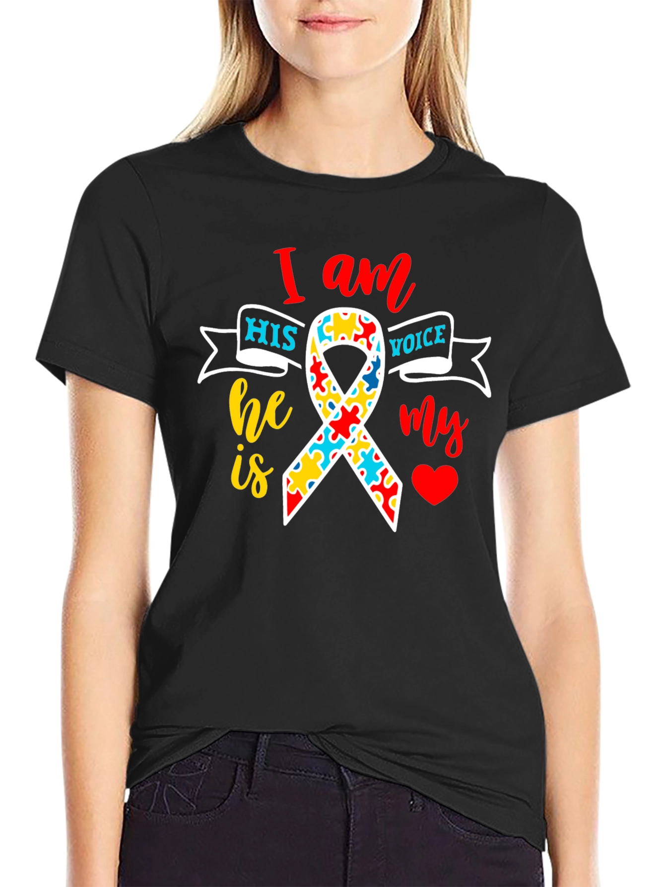 I am His Voice Autism Awareness T-Shirt