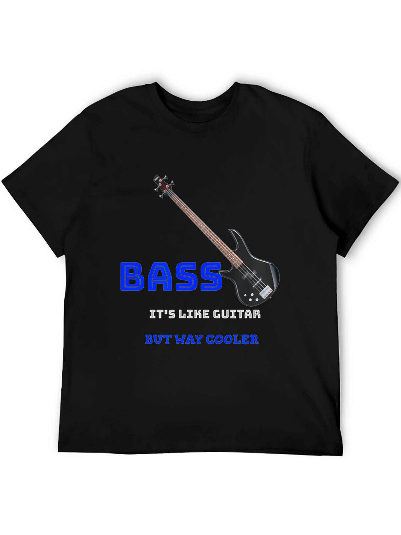 Bass Guitar Cool T-Shirt - Musician Gift