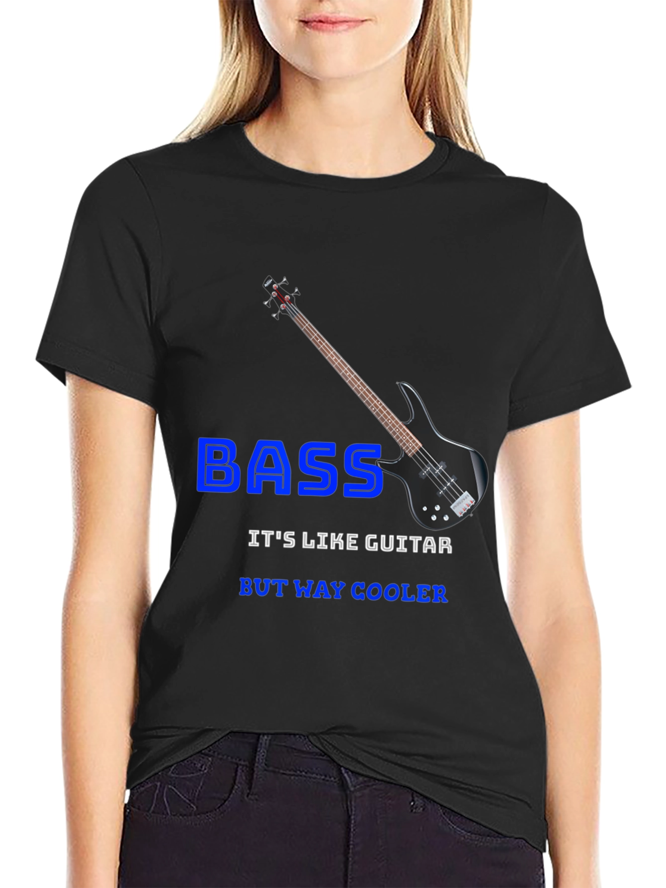 Bass Guitar Cool T-Shirt - Musician Gift