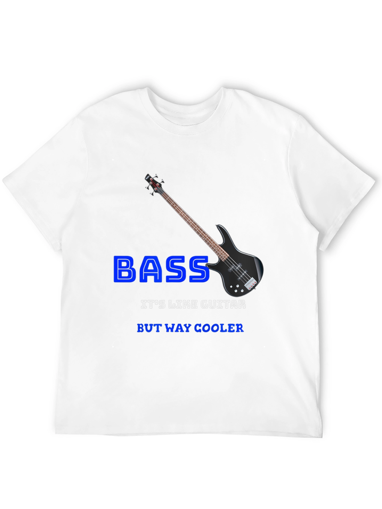 Bass Guitar Cool T-Shirt - Musician Gift