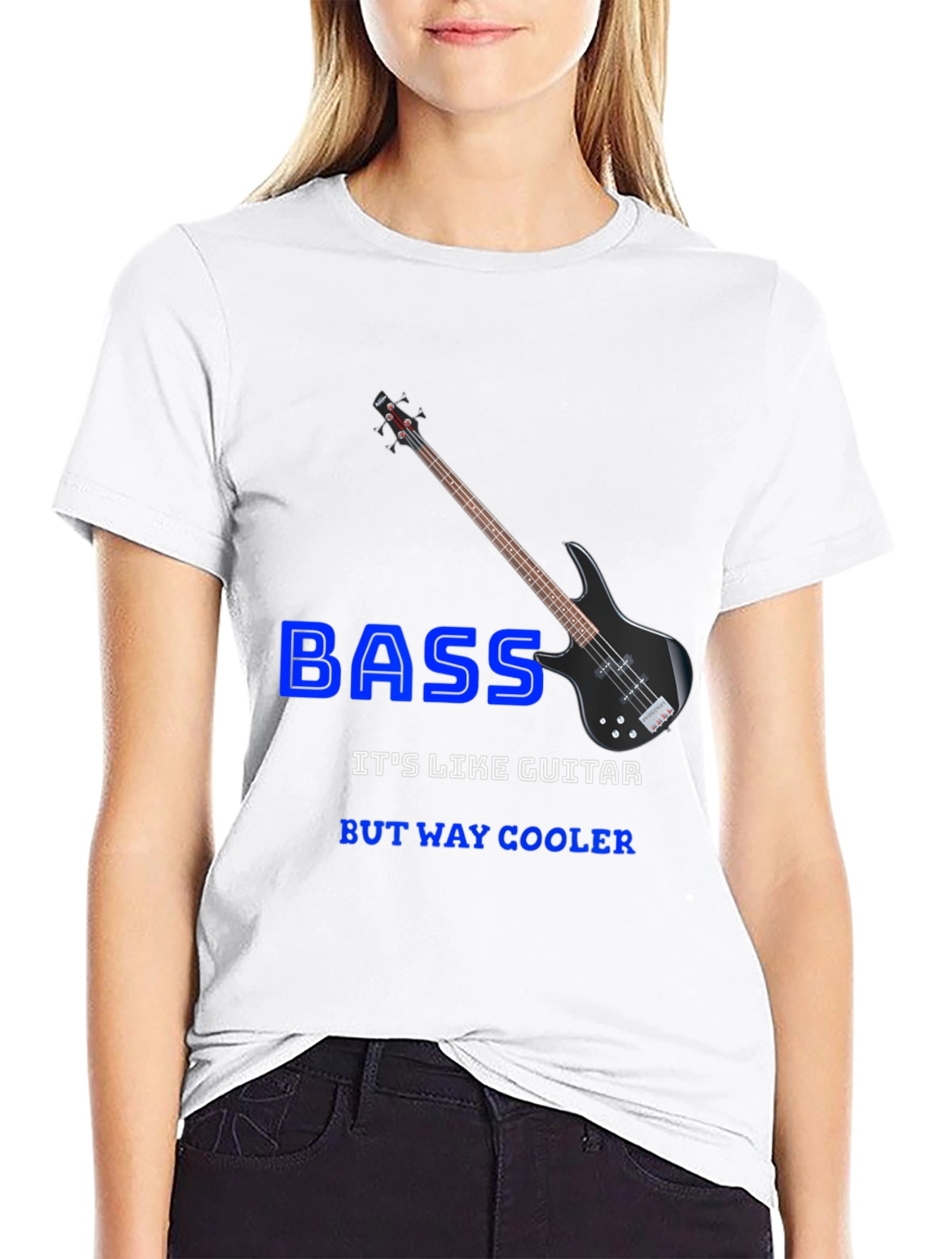 Bass Guitar Cool T-Shirt - Musician Gift