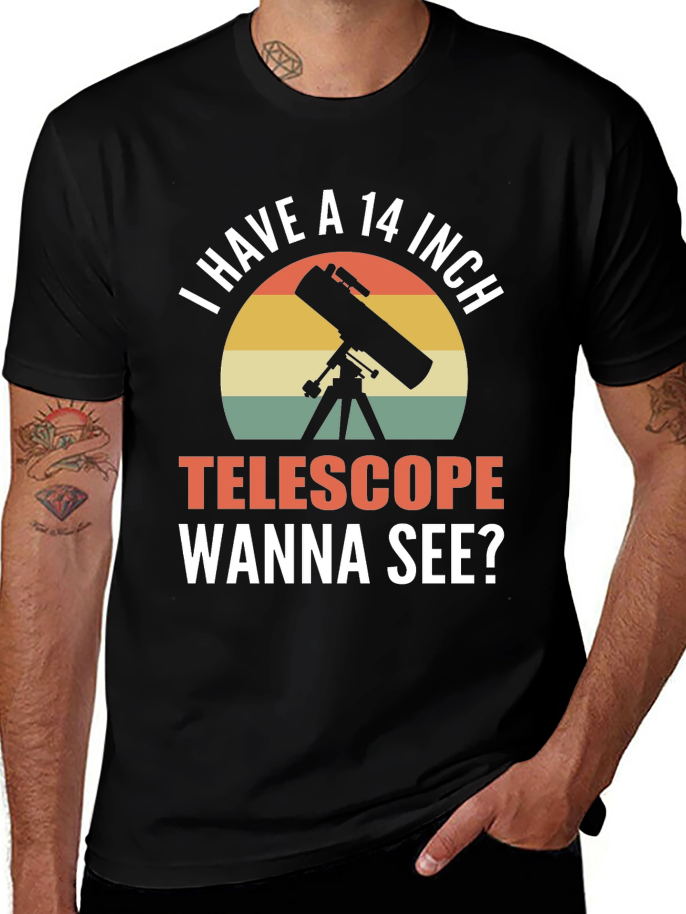 I Have a 14 Inch Telescope Funny T-Shirt