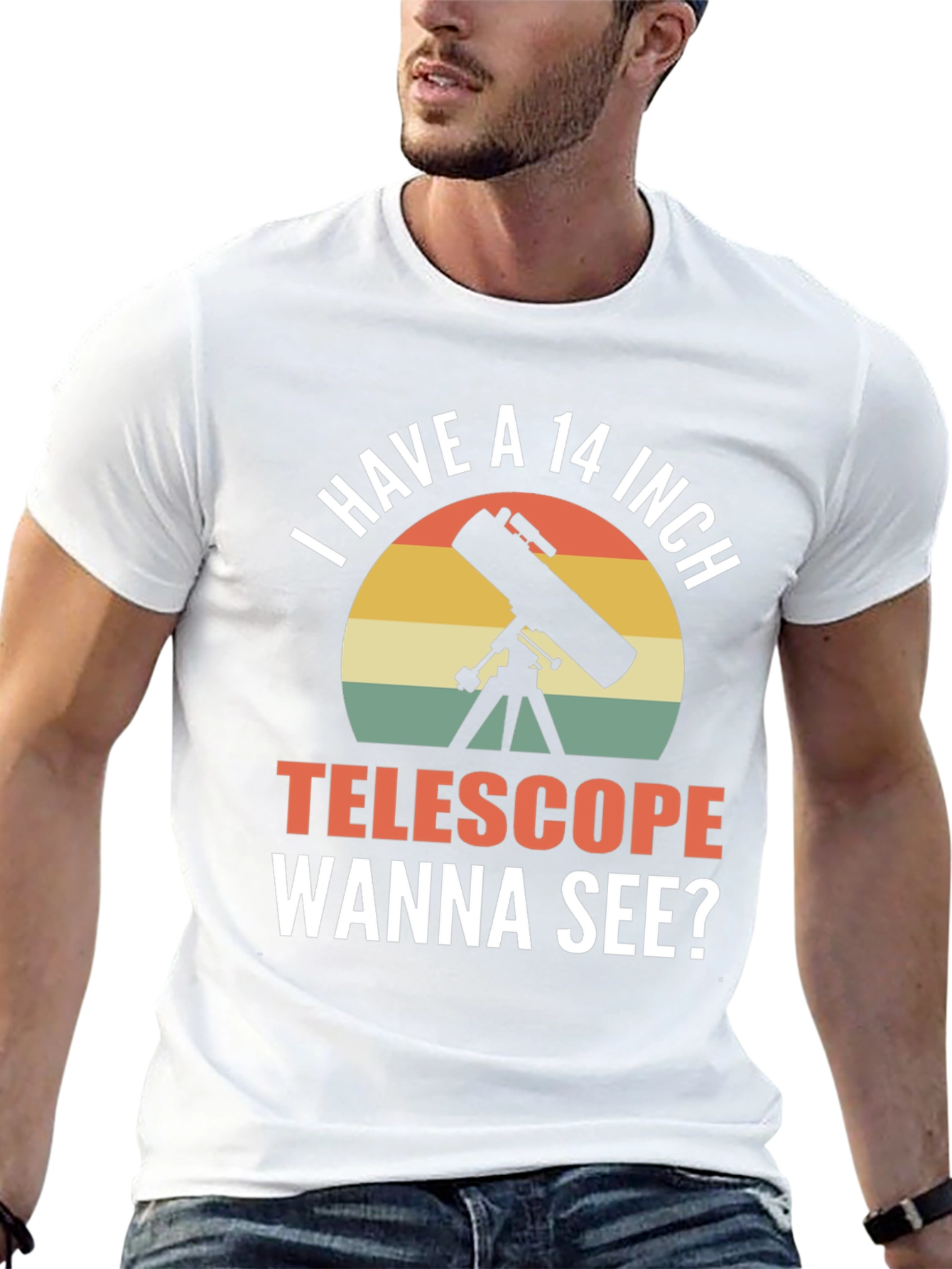 I Have a 14 Inch Telescope Funny T-Shirt