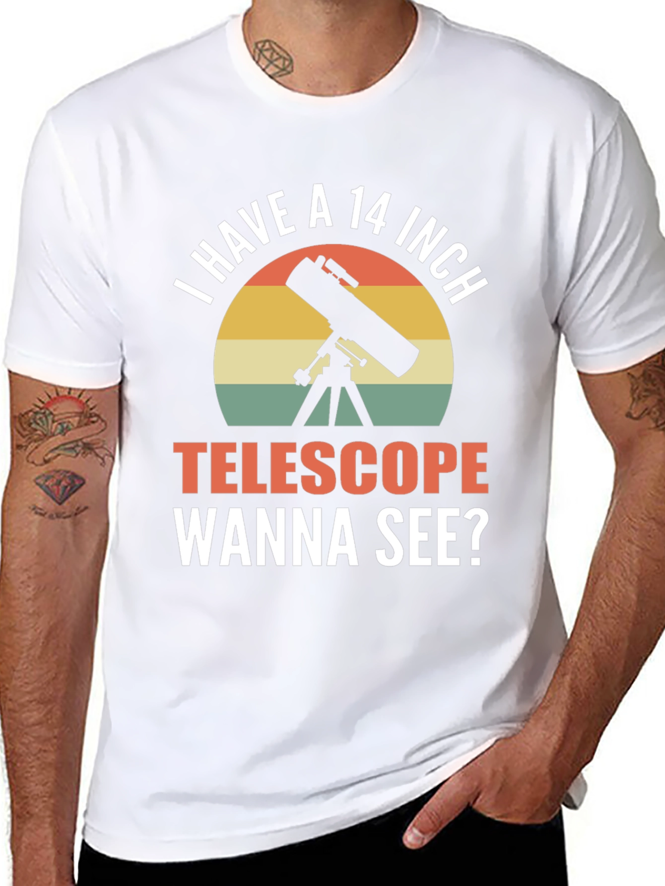 I Have a 14 Inch Telescope Funny T-Shirt