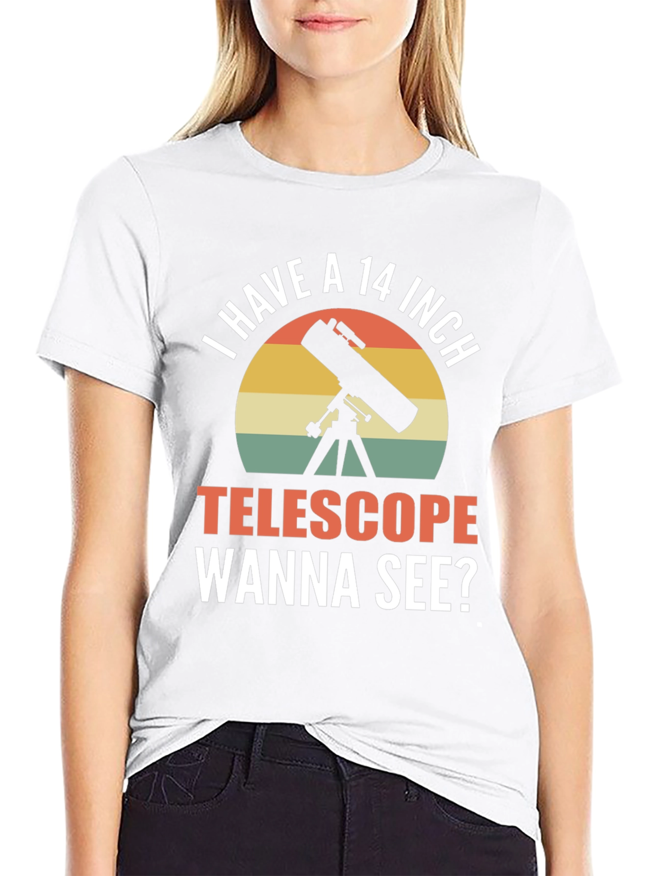 I Have a 14 Inch Telescope Funny T-Shirt