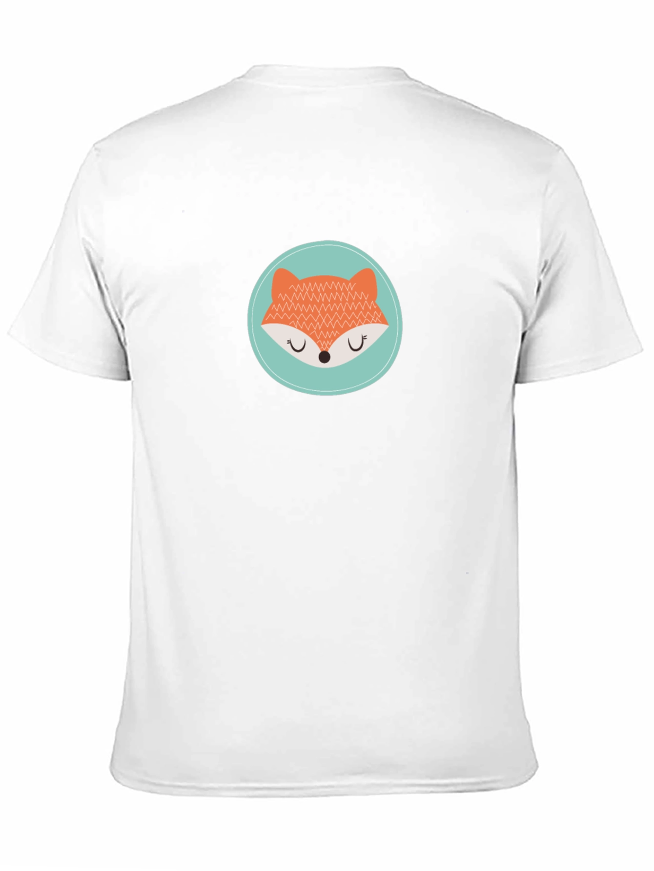 Cute Fox Graphic Tee - Unisex Black T-Shirt